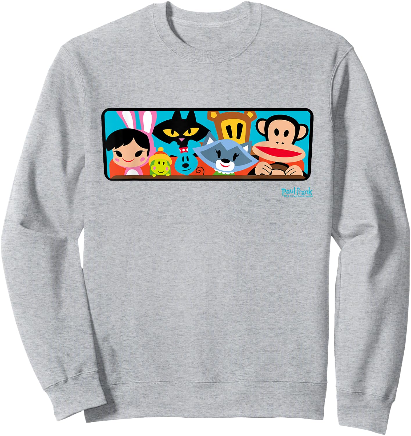 Paul Frank Julius Driving The Gang Sweatshirt - Sweatshirt | Ash