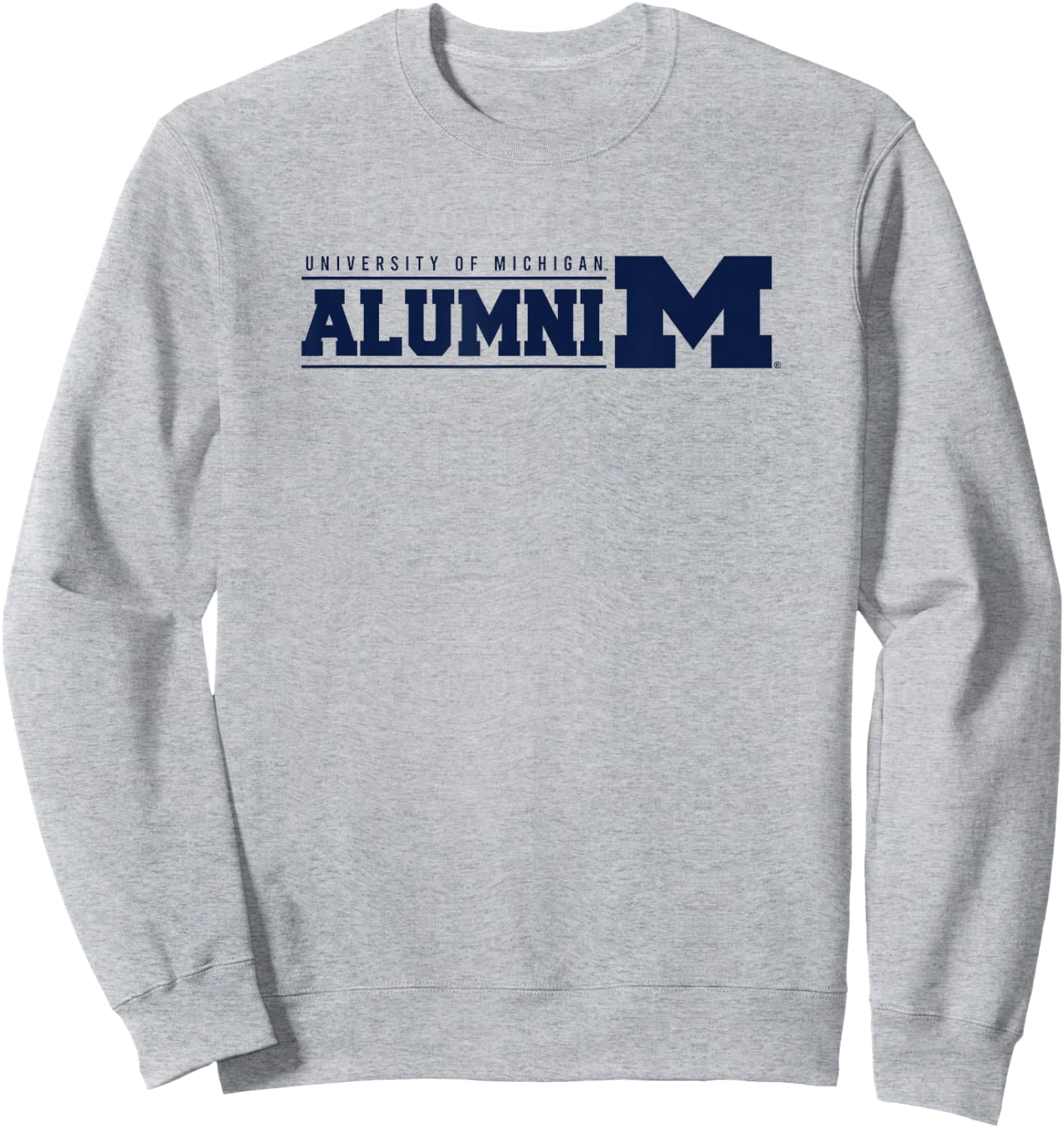 University of Michigan Wolverines U of M Alumni Sweatshirt - Sweatshirt | Ash