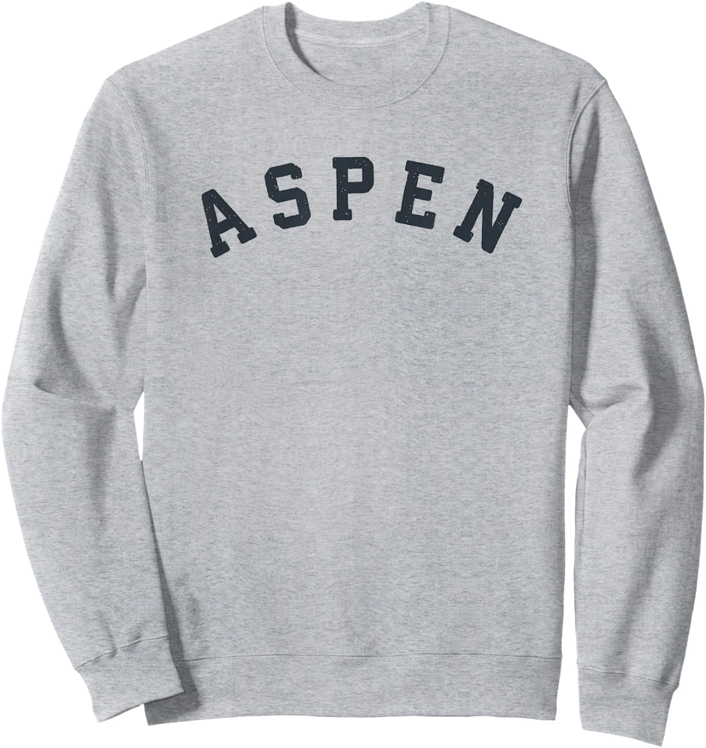 Vintage Aspen T Shirt / Old Retro Aspen Sports Gift Shirt Sweatshirt - Sweatshirt | Ash