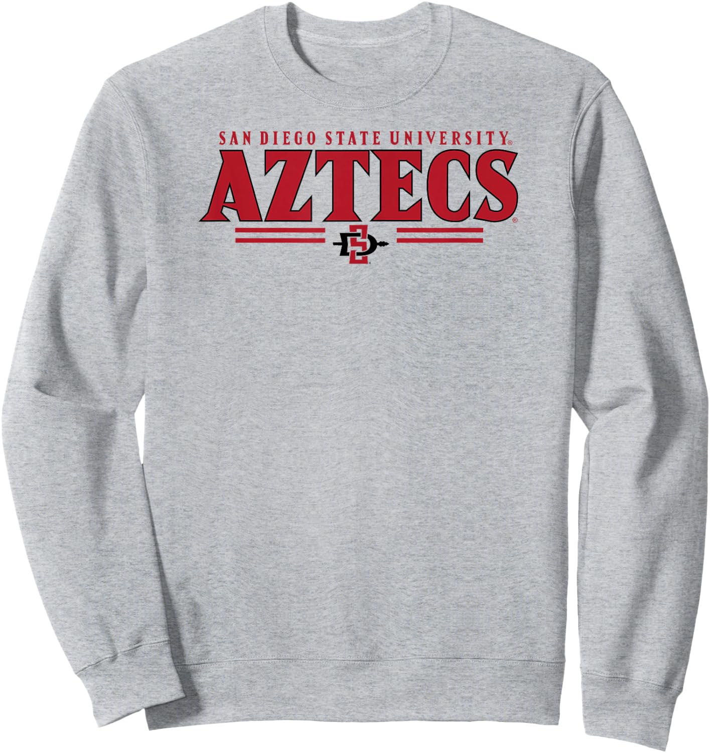 San Diego State Aztecs Regalia Officially Licensed Sweatshirt - Sweatshirt | Ash