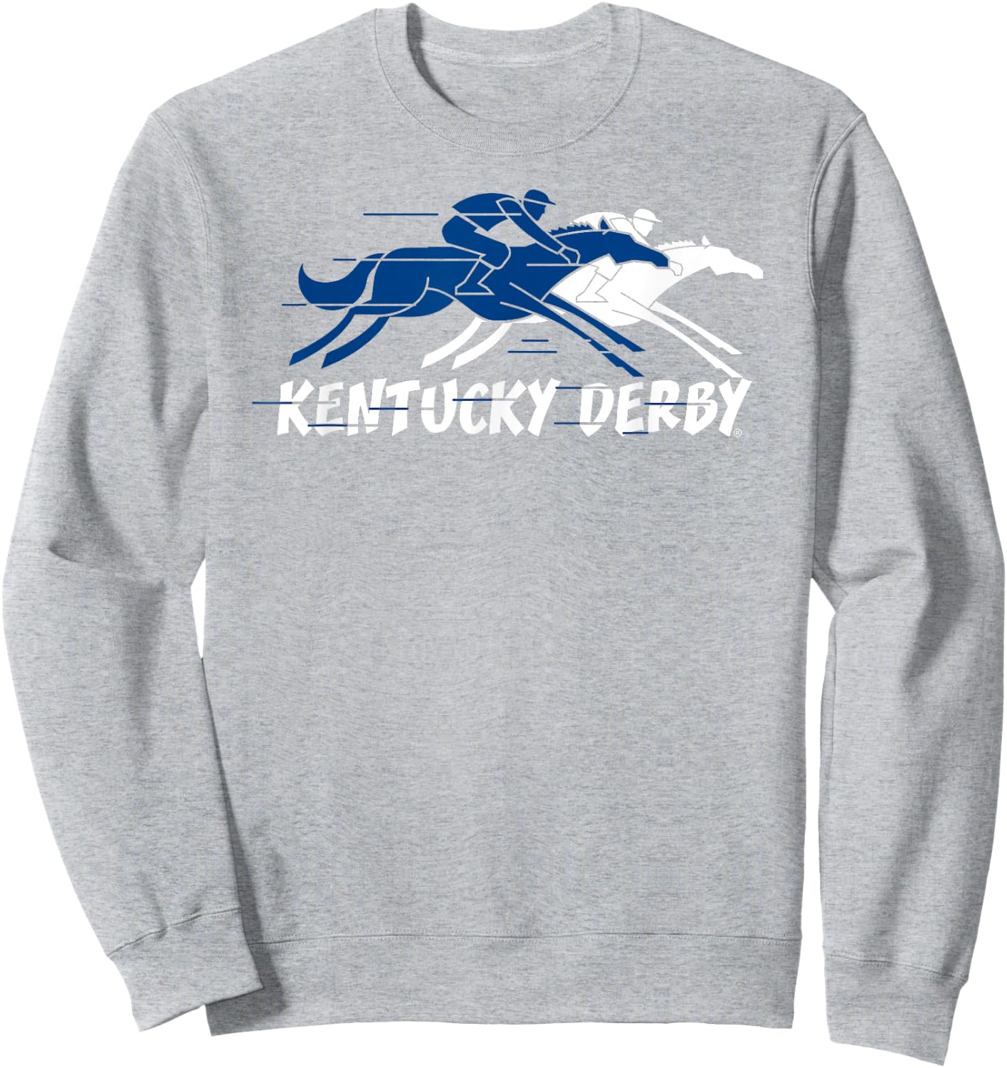 Kentucky Derby Horse Race Officially Licensed Sweatshirt - Sweatshirt | Ash