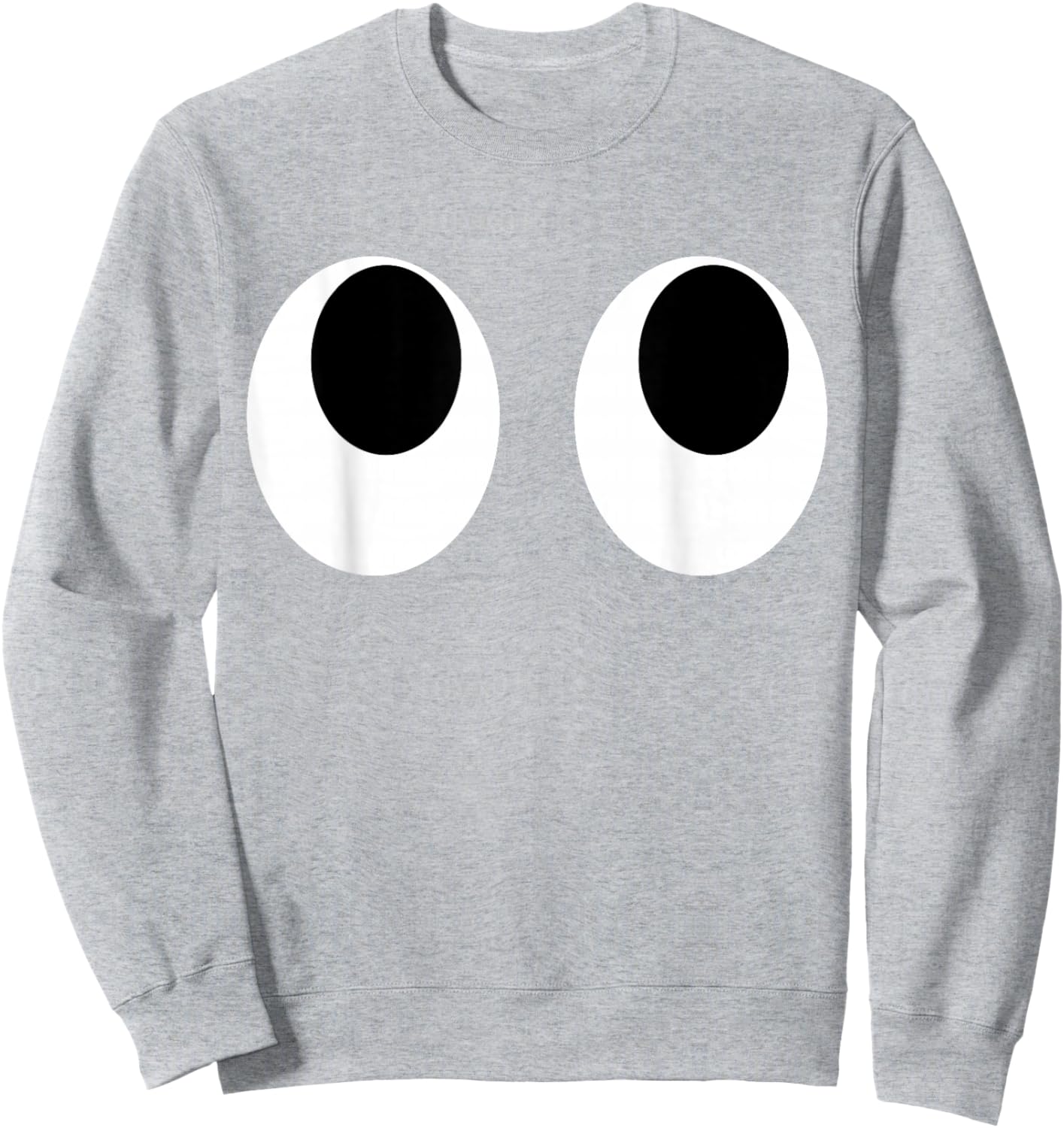 DIY Arcade Game Ghost Eyes Halloween Group Costume Sweatshirt - Sweatshirt | Ash