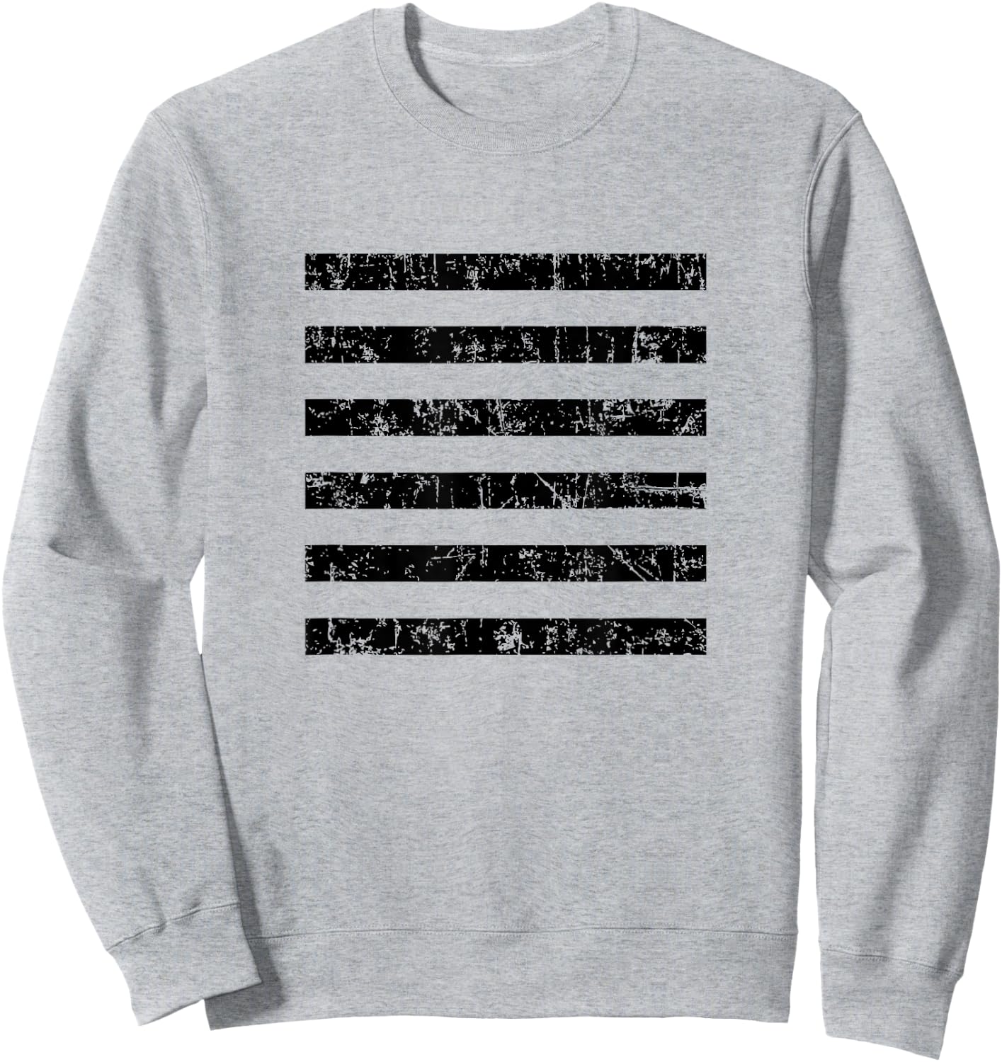 Hexagram 1 "The Creative" (Vintage Black) I Ching Sweatshirt - Sweatshirt | Ash