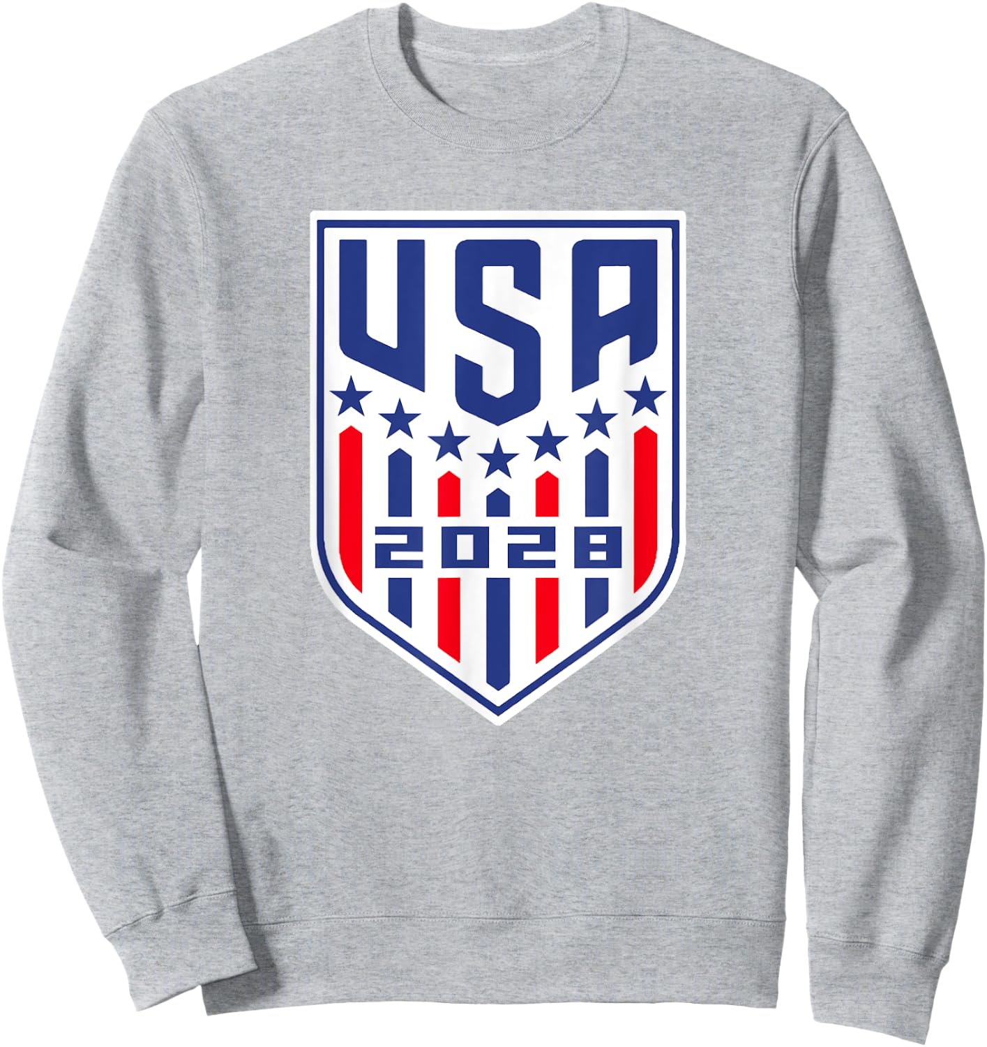USA 2028 Go United States Sport USA Team 2028 USA Sweatshirt - Sweatshirt | Ash