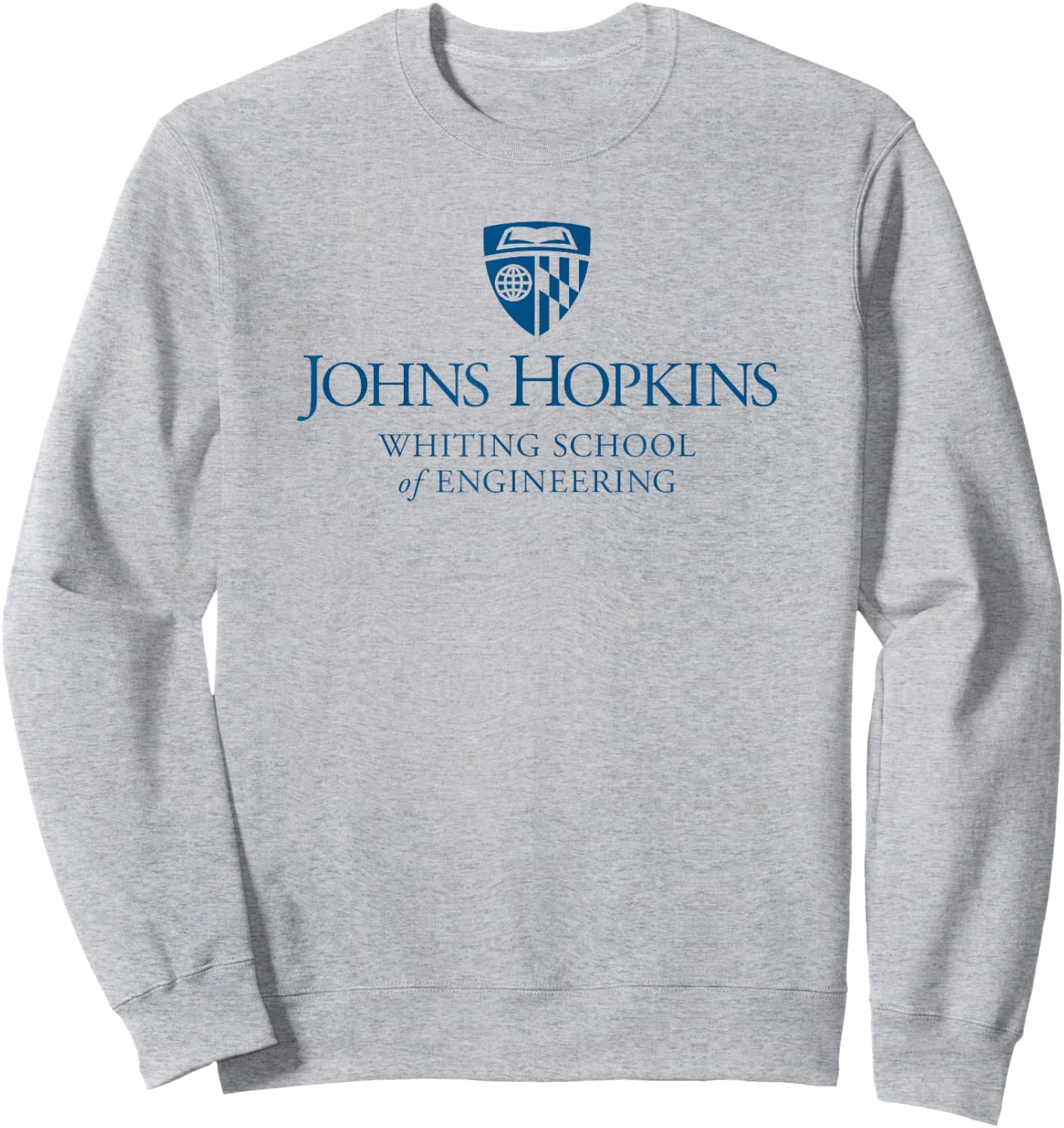 Johns Hopkins University Engineering Sweatshirt - Sweatshirt | Ash
