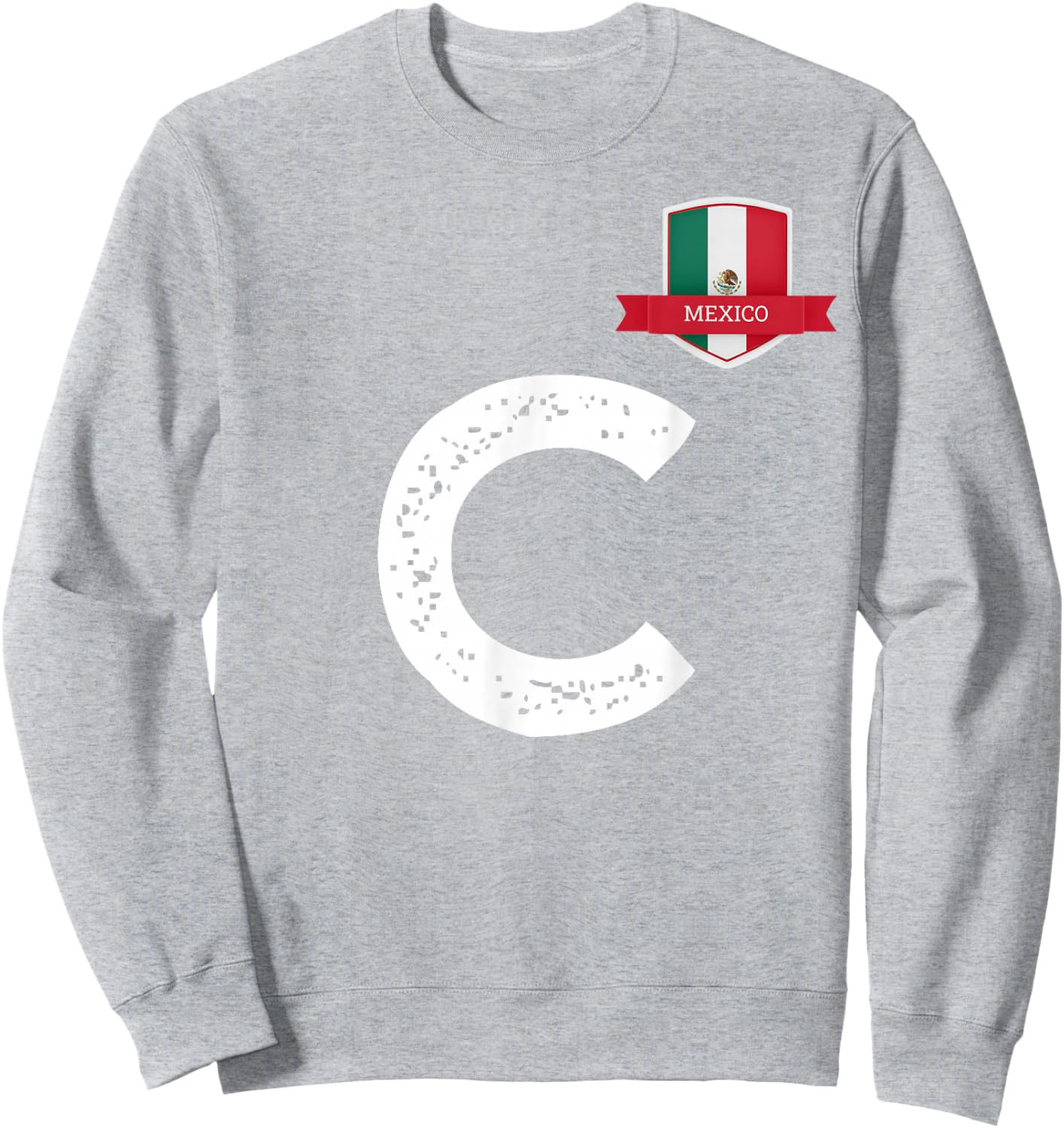 Mexico Flag C Mexican Mexico Sweatshirt - Sweatshirt | Ash