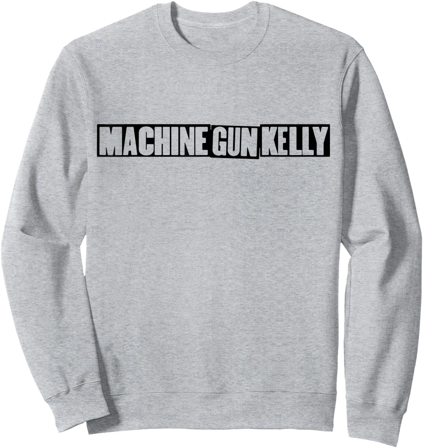 Official Machine Gun Kelly Logo Sweatshirt - Sweatshirt | Ash
