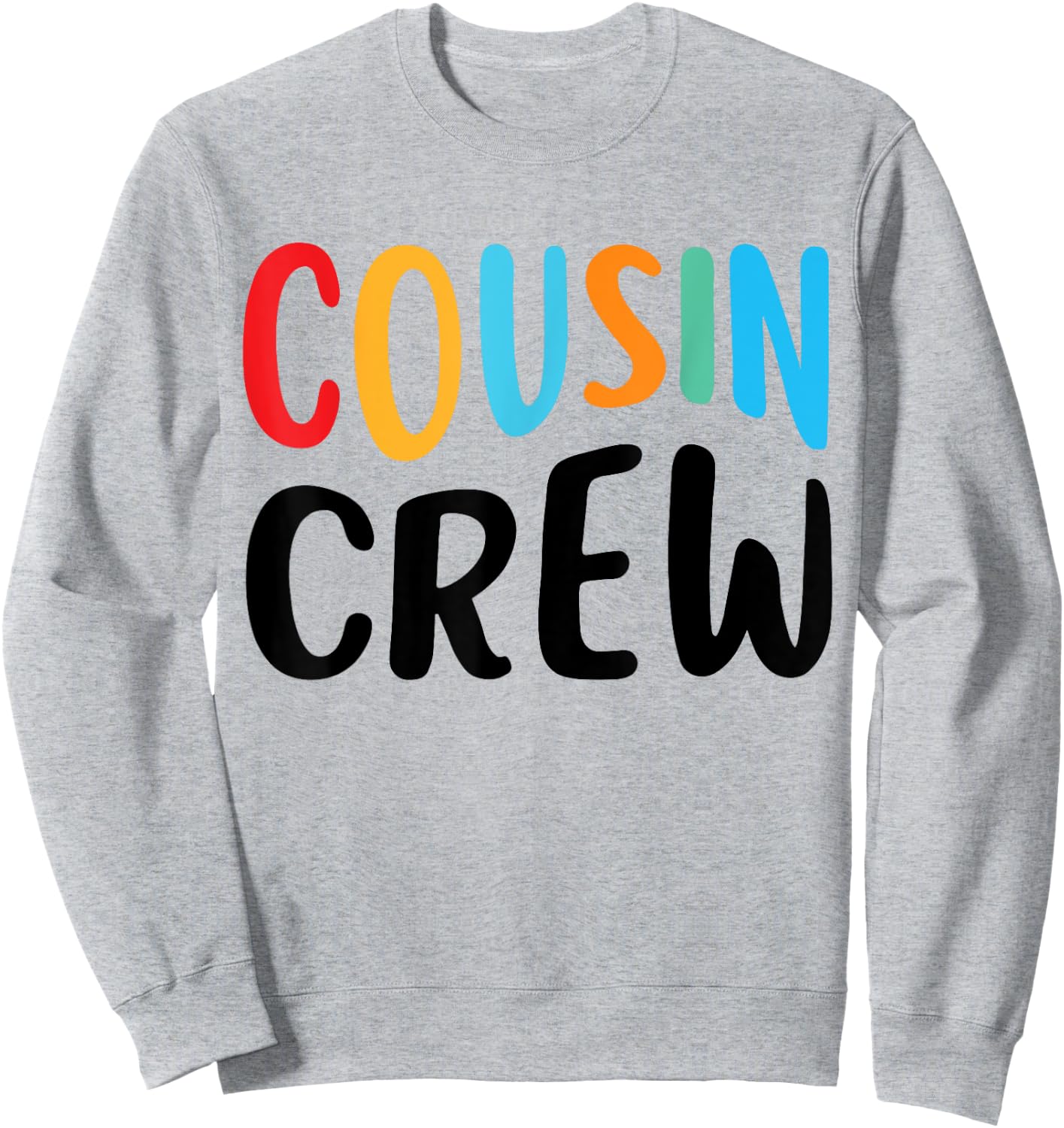 Cousin Crew Matching Family Vacation Kids Boys Girls Toddler Sweatshirt - Sweatshirt | Ash