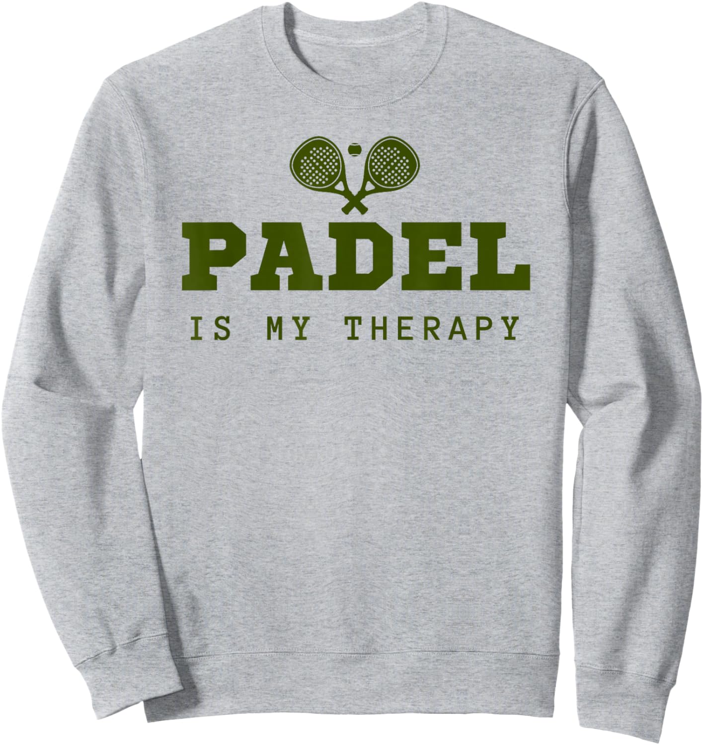 Padel Is My Therapy Sweatshirt - Sweatshirt | Ash