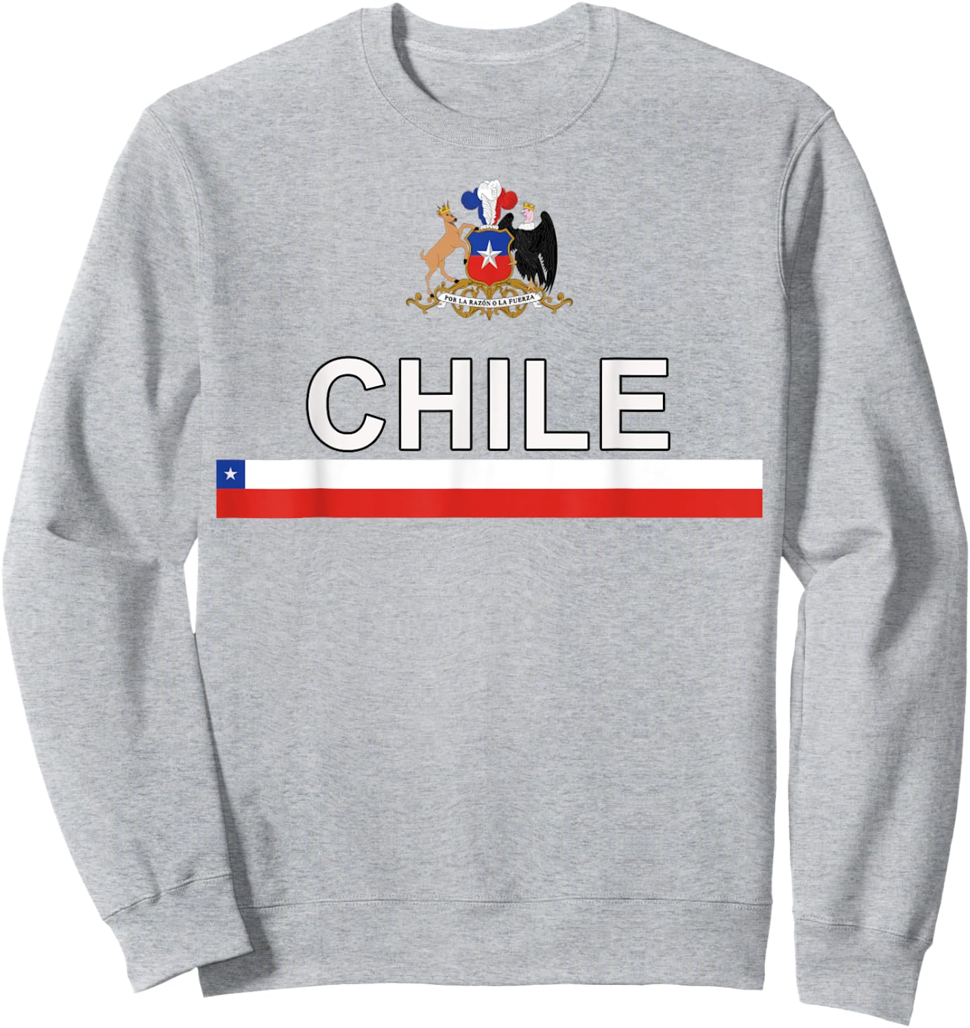 Chile Sports Game Sweatshirt - Sweatshirt | Ash
