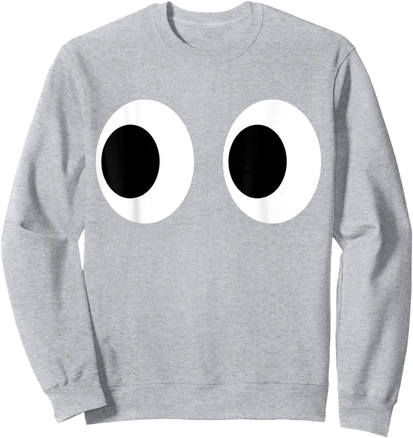 DIY Arcade Game Ghost Eyes Halloween Group Costume Sweatshirt - Sweatshirt | Ash