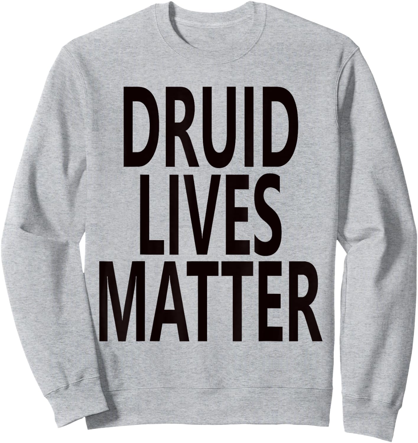 Druid Lives Matter Dragons WOW Healer Sweatshirt - Sweatshirt | Ash
