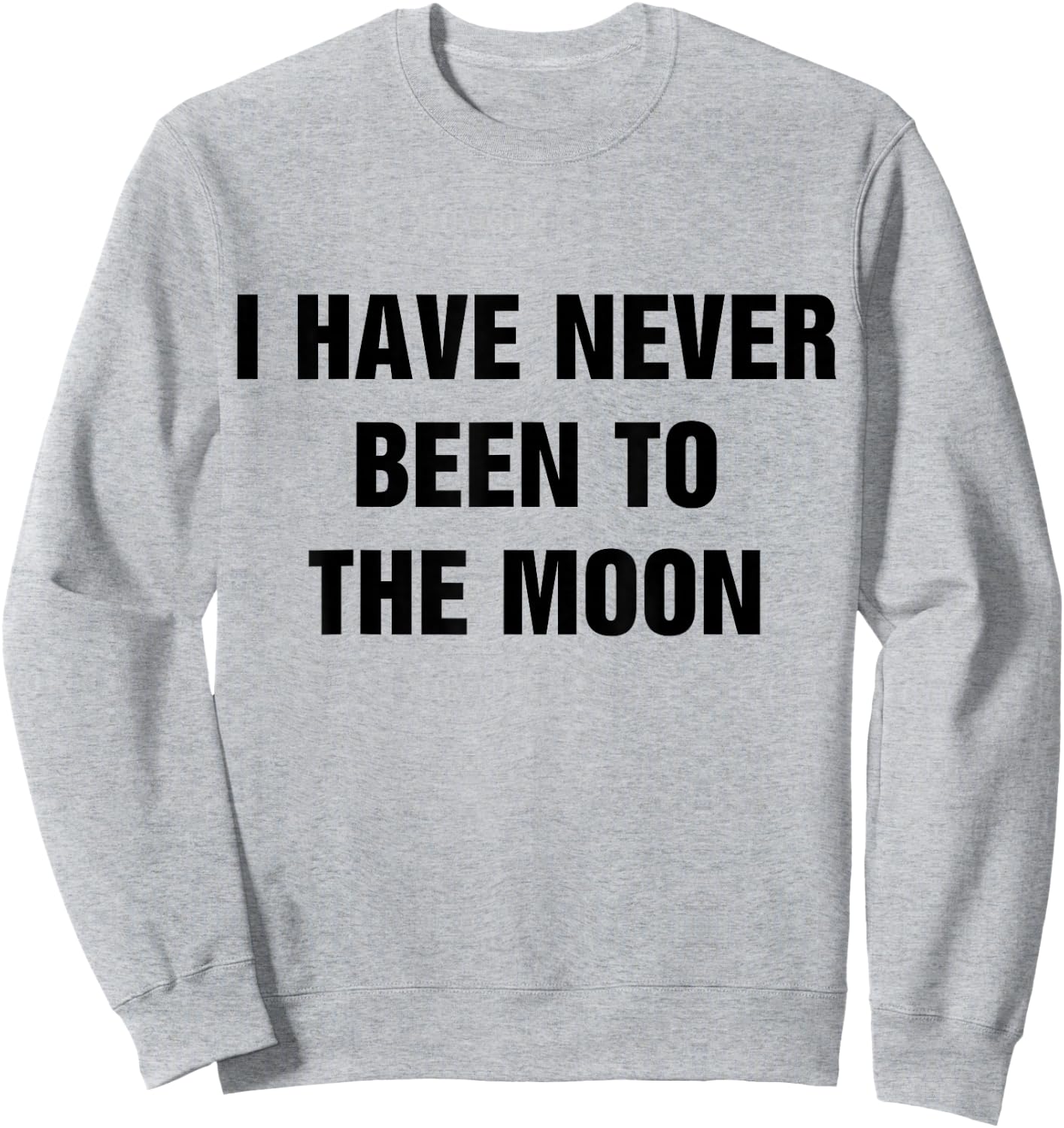 I Have Never Been to The Moon Sweatshirt - Sweatshirt | Ash