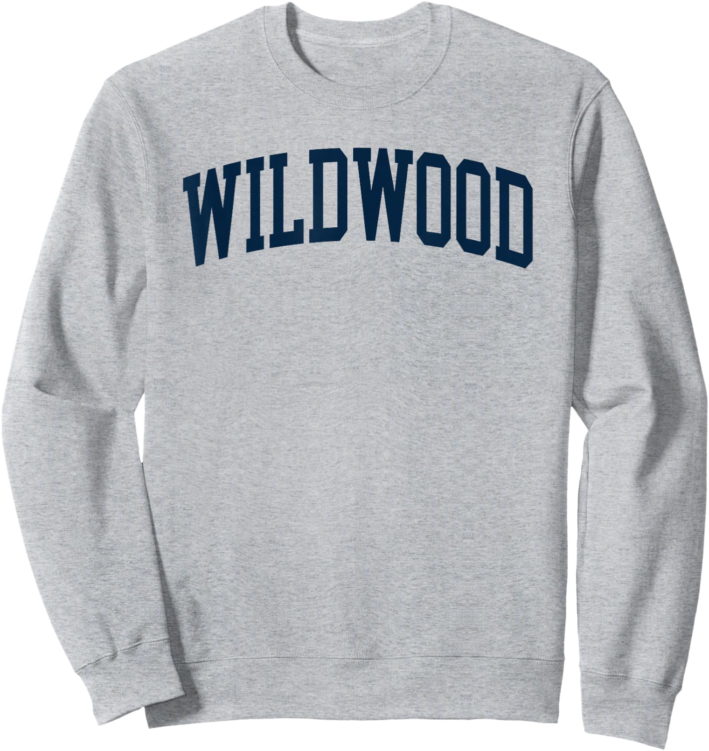 Wildwood New Jersey NJ Retro Preppy Throwback Sweatshirt - Sweatshirt | Ash