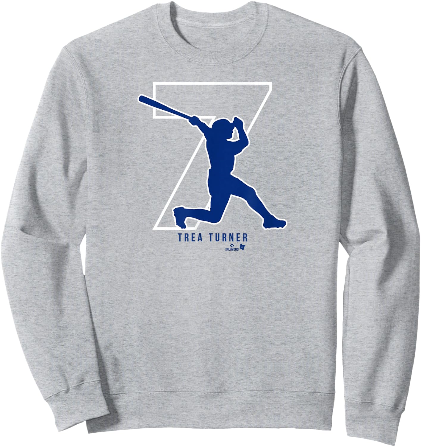 Trea Turner - 7 - Philadelphia Baseball Sweatshirt - Sweatshirt | Ash