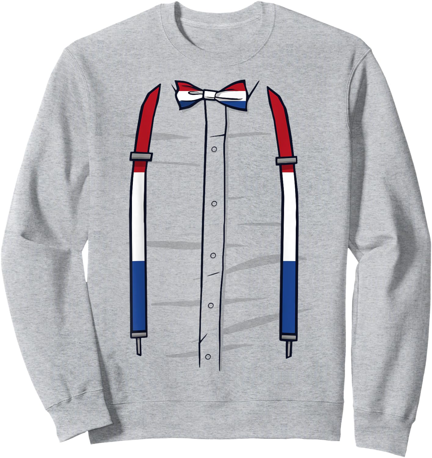 Koningsdag 2024 Kingsday Party Dutch Netherlands Costume Sweatshirt - Sweatshirt | Ash