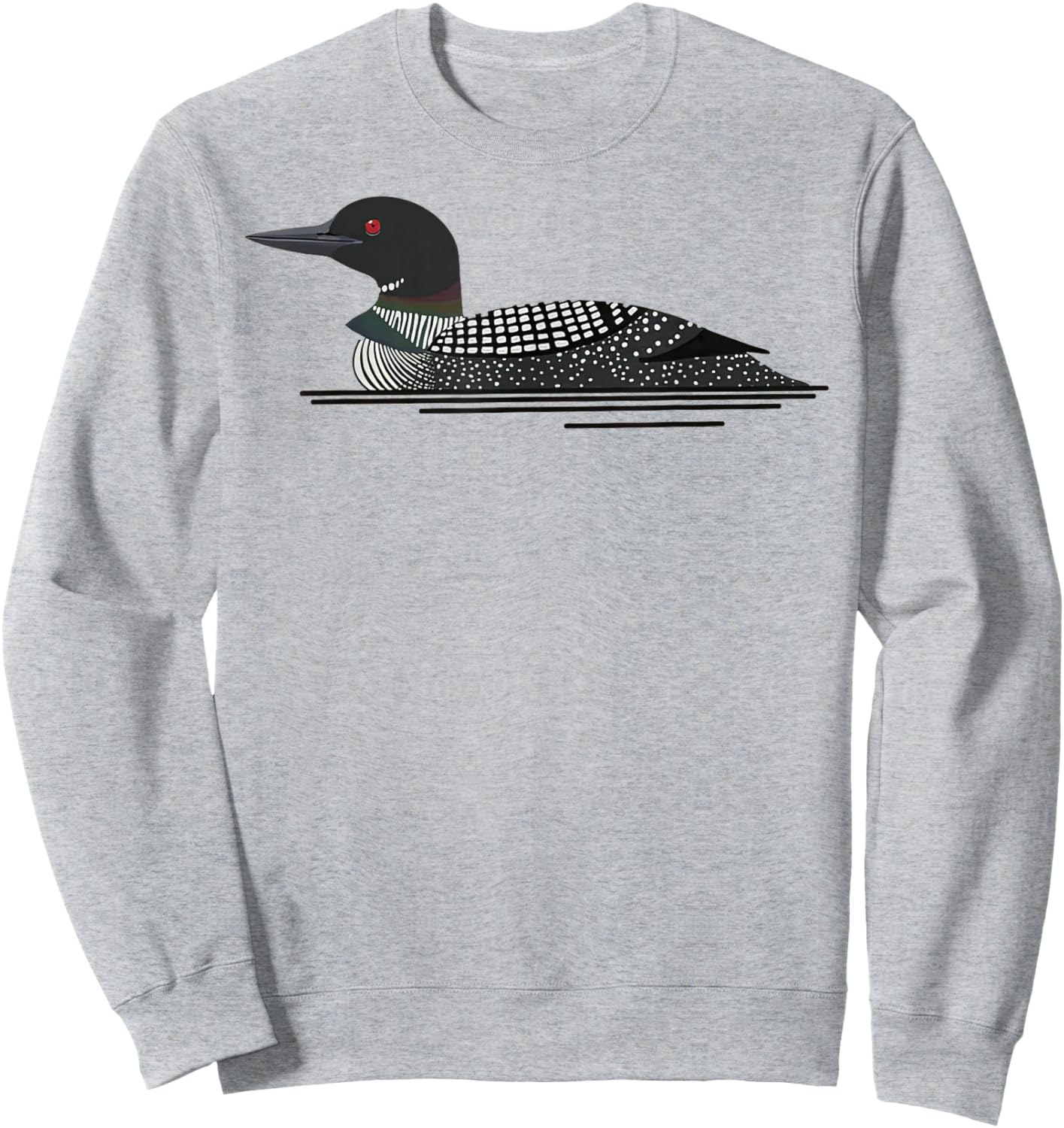 Common Loon Sweatshirt - Sweatshirt | Ash