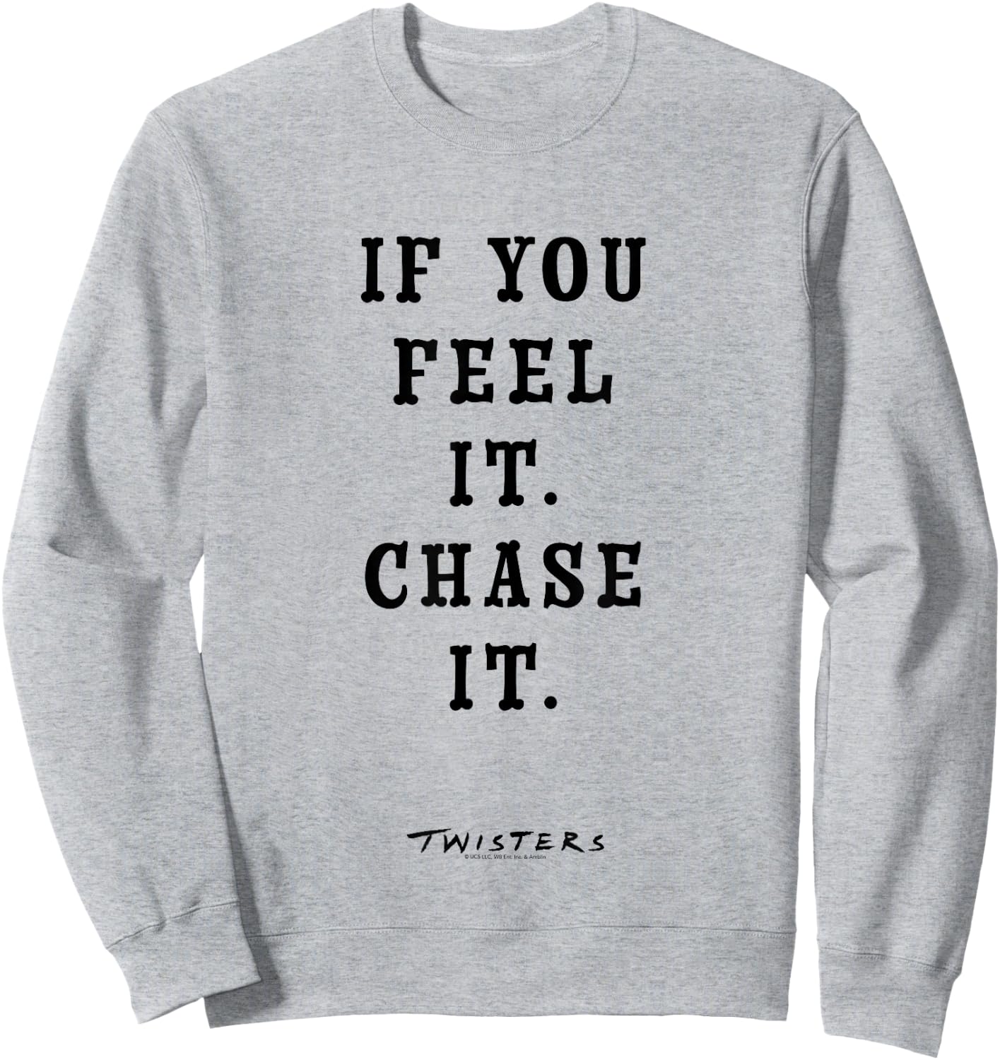 Twisters If You Feel It Chase It Sweatshirt - Sweatshirt | Ash