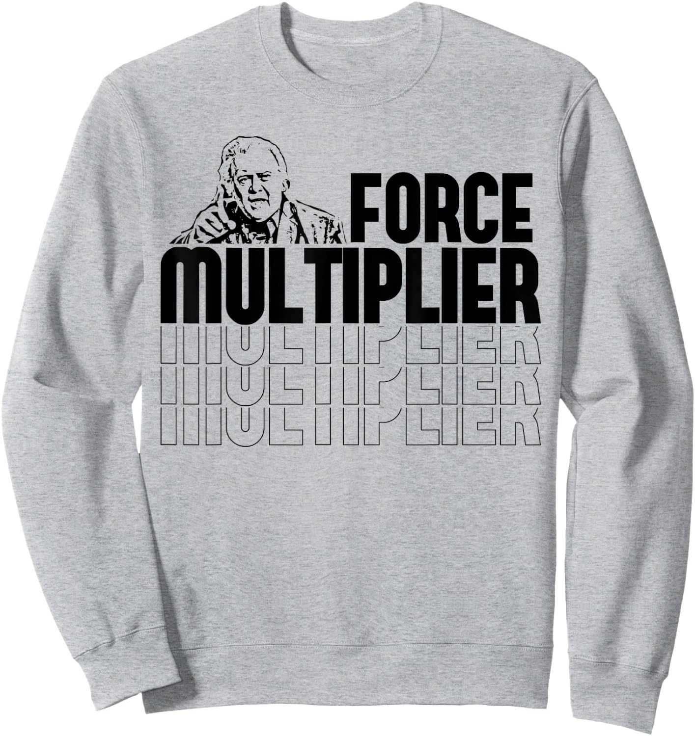 Bannon Force Multiplier Political Gift Sweatshirt - Sweatshirt | Ash