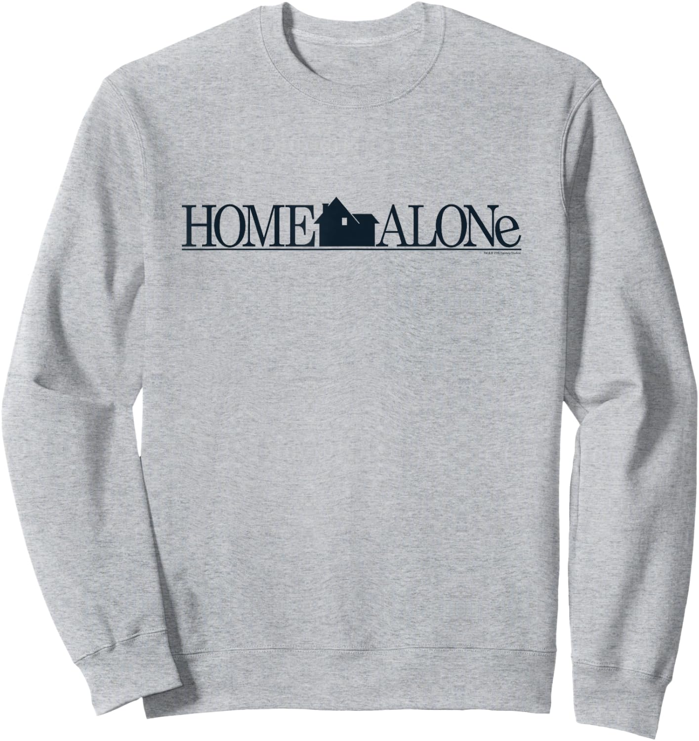 20th Century Studios Home Alone Official Movie Logo Sweatshirt - Sweatshirt | Ash