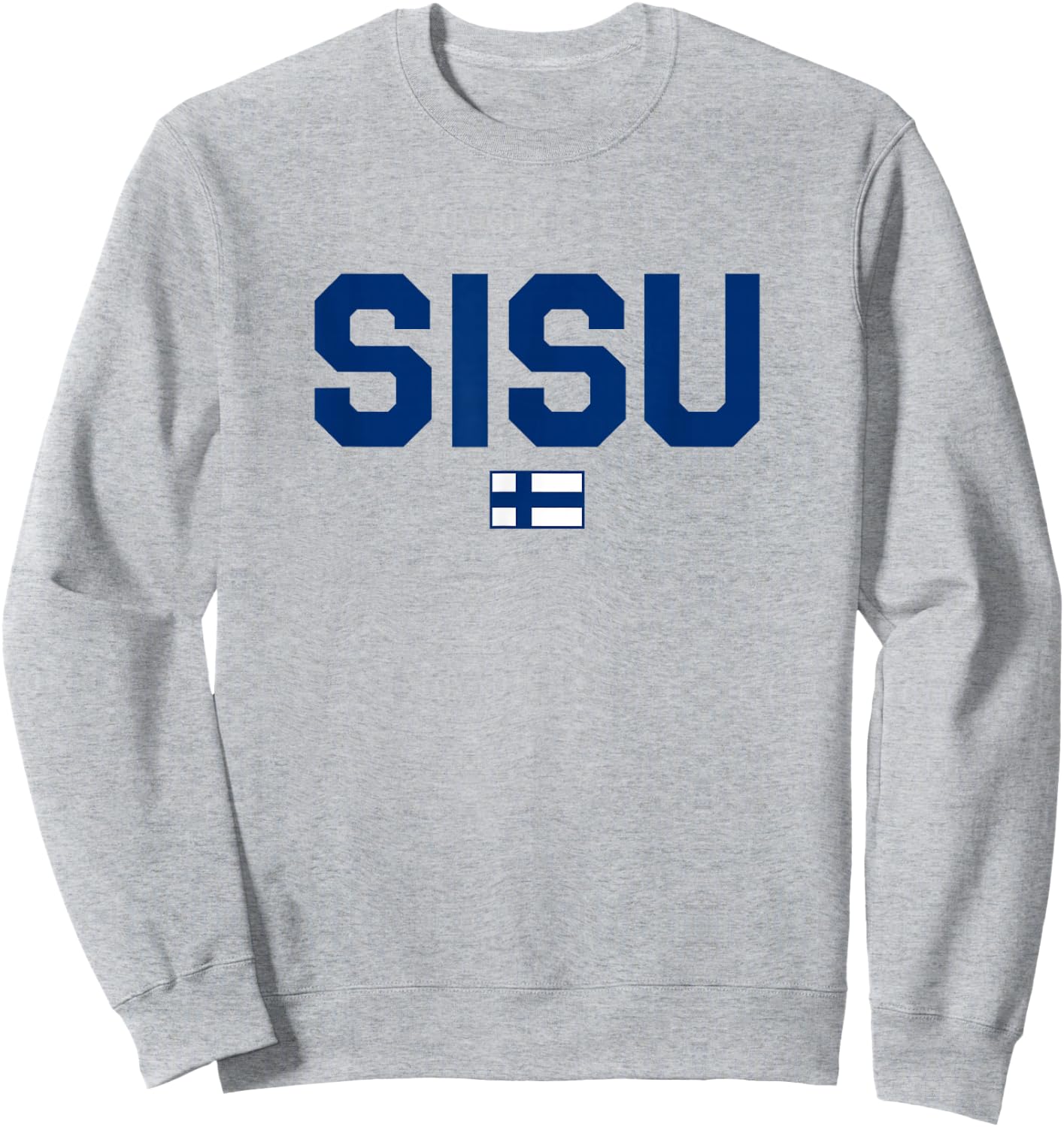 Sisu Finland gift Finnish funny Finland friend Sweatshirt - Sweatshirt | Ash