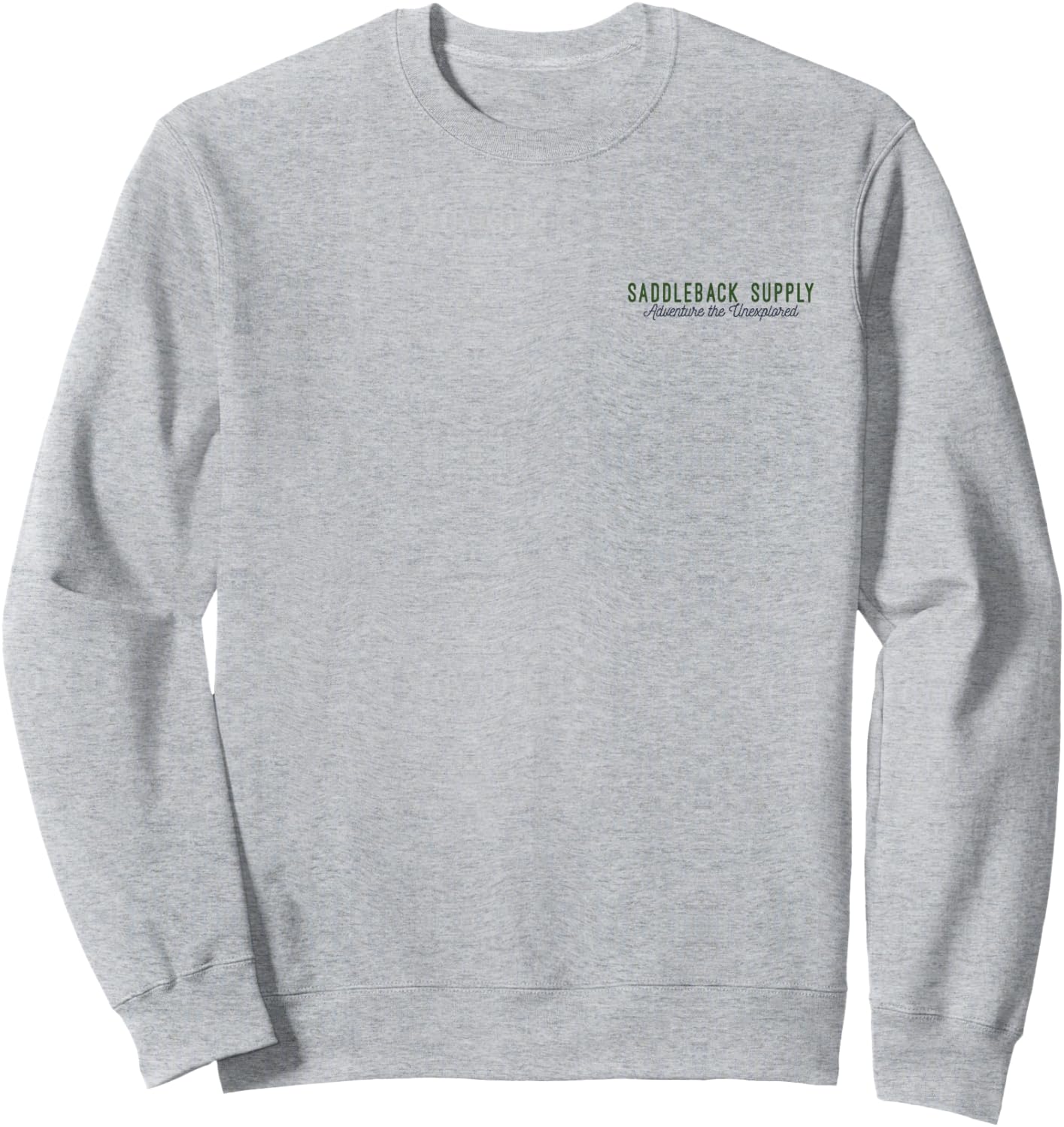 Saddleback Camping Bear Lightweight Graphic Sweatshirt - Sweatshirt | Ash