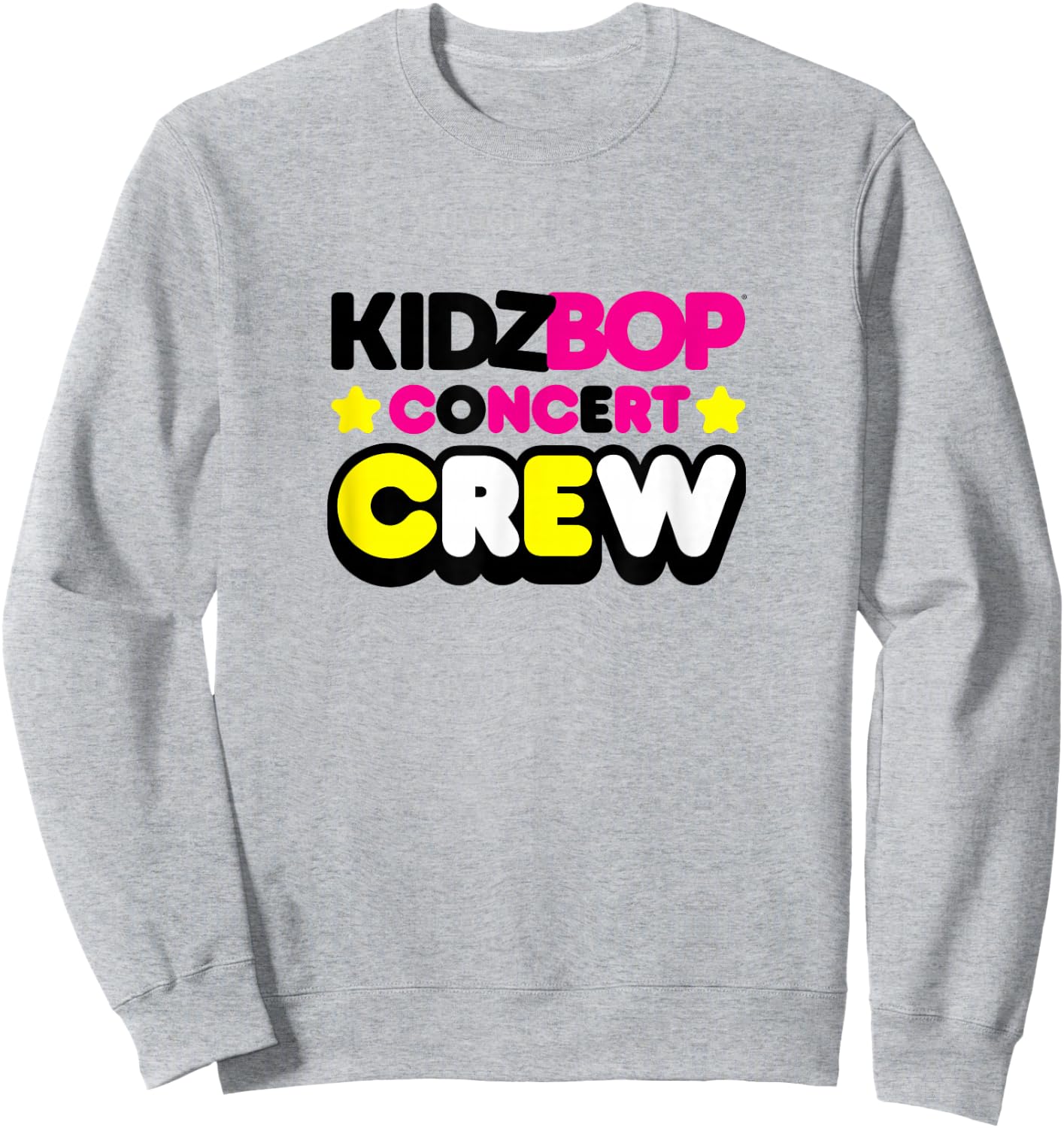 Kidz BOP Concert Crew Sweatshirt - Sweatshirt | Ash