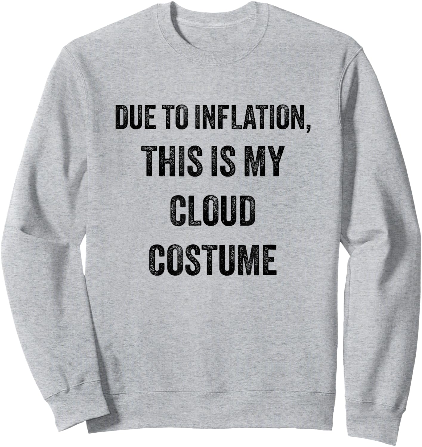 Cloud Halloween Costume Sweatshirt - Sweatshirt | Ash