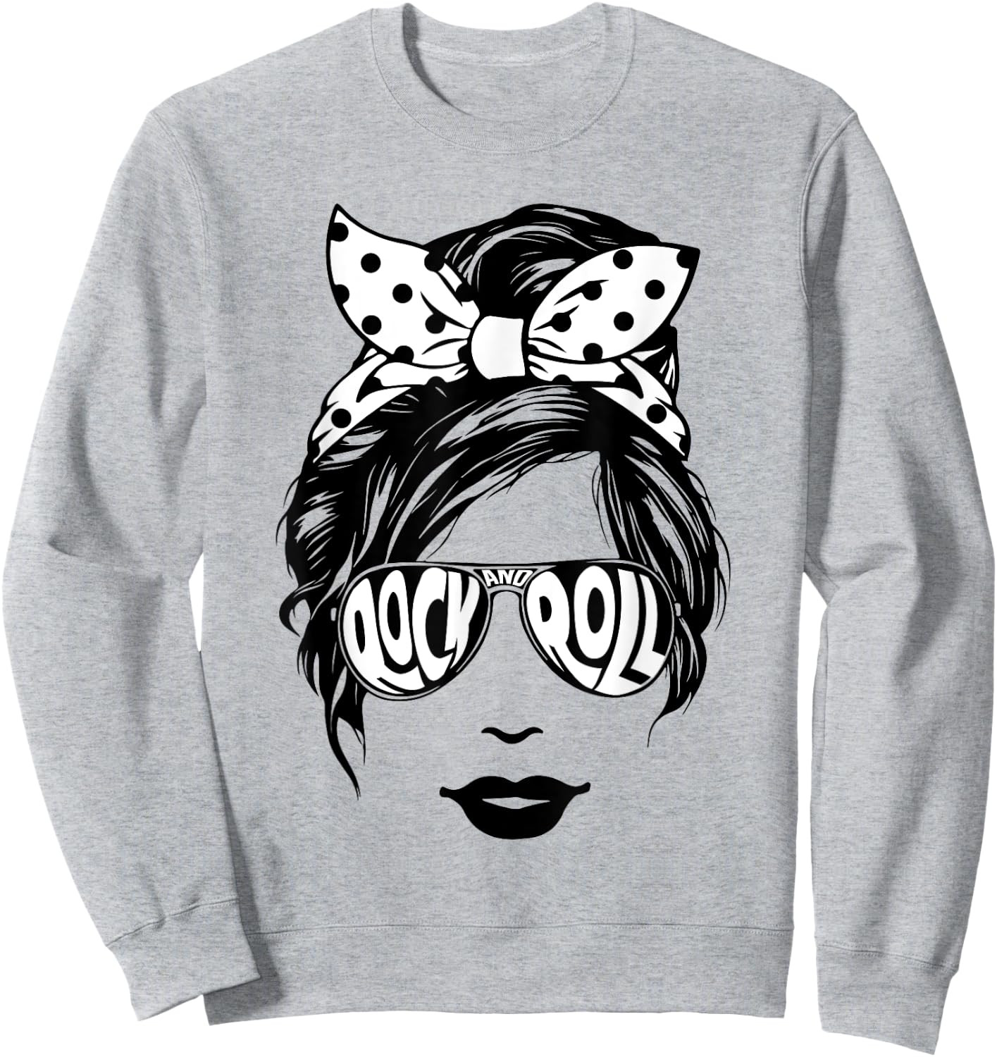 50s Rockabilly Pinup Clothing 1950s Sock Hop Rock and Roll Sweatshirt - Sweatshirt | Ash