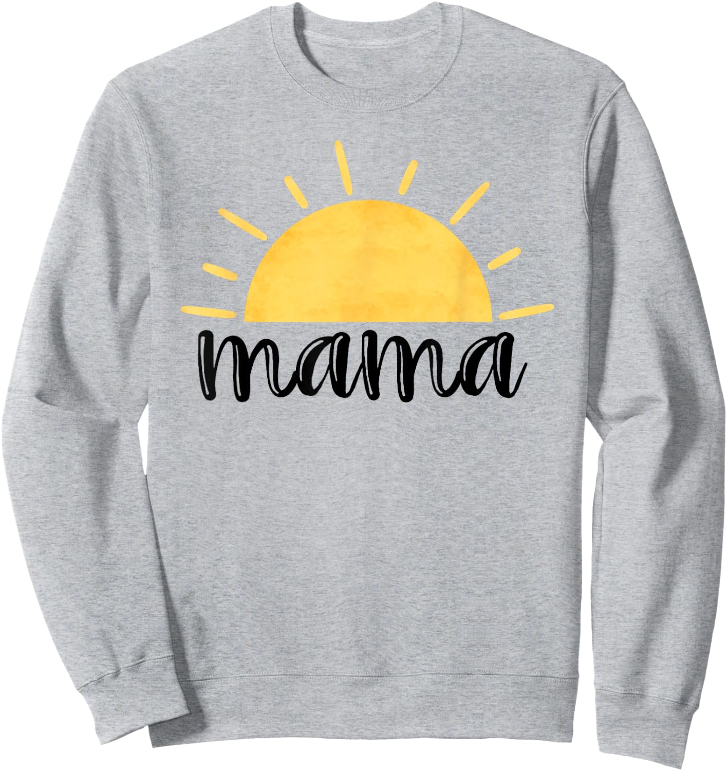 Mama of The Birthday First Trip Around the Sun Bday Party Sweatshirt - Sweatshirt | Ash