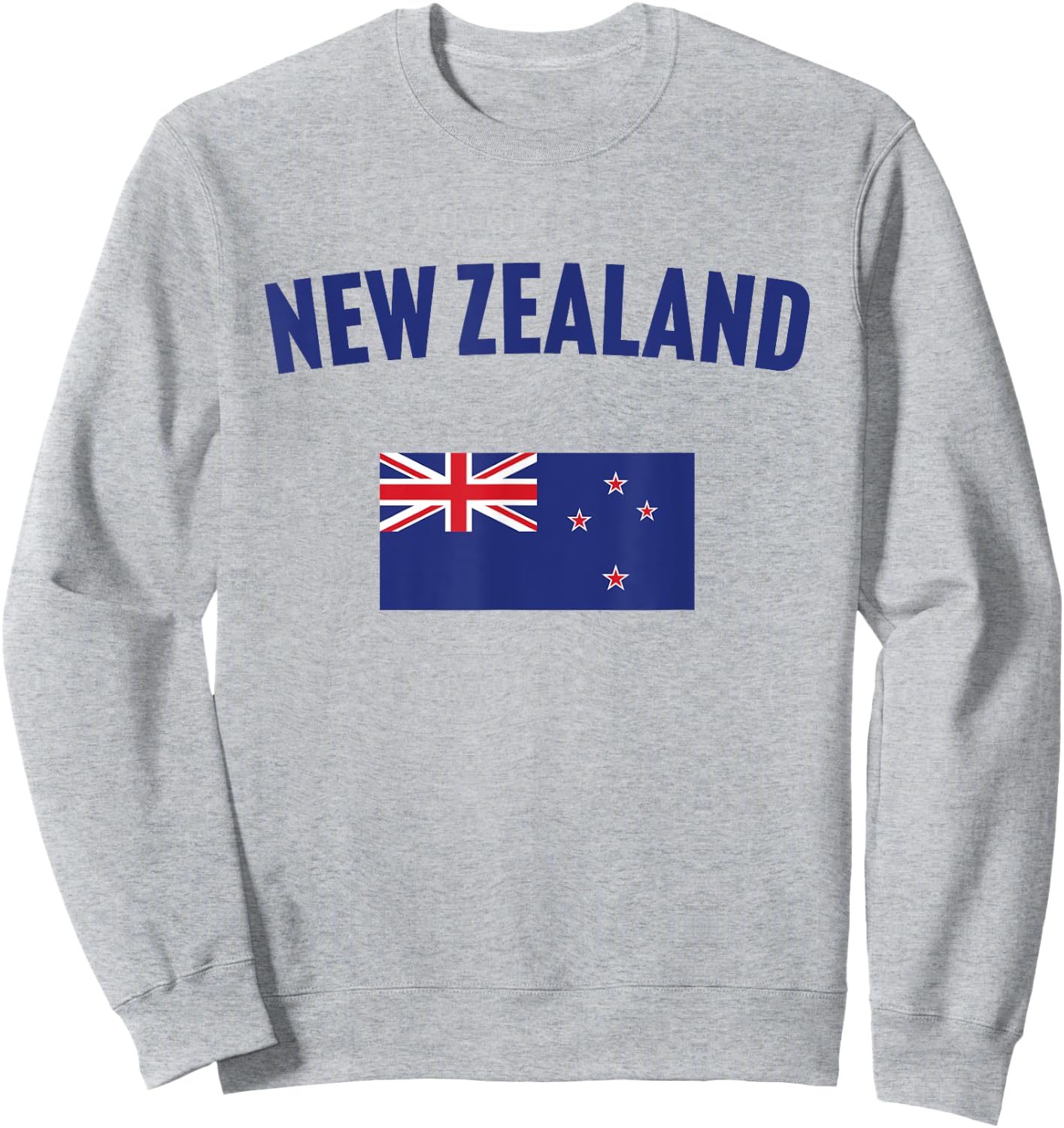 New Zealand Flag Sweatshirt - Sweatshirt | Ash