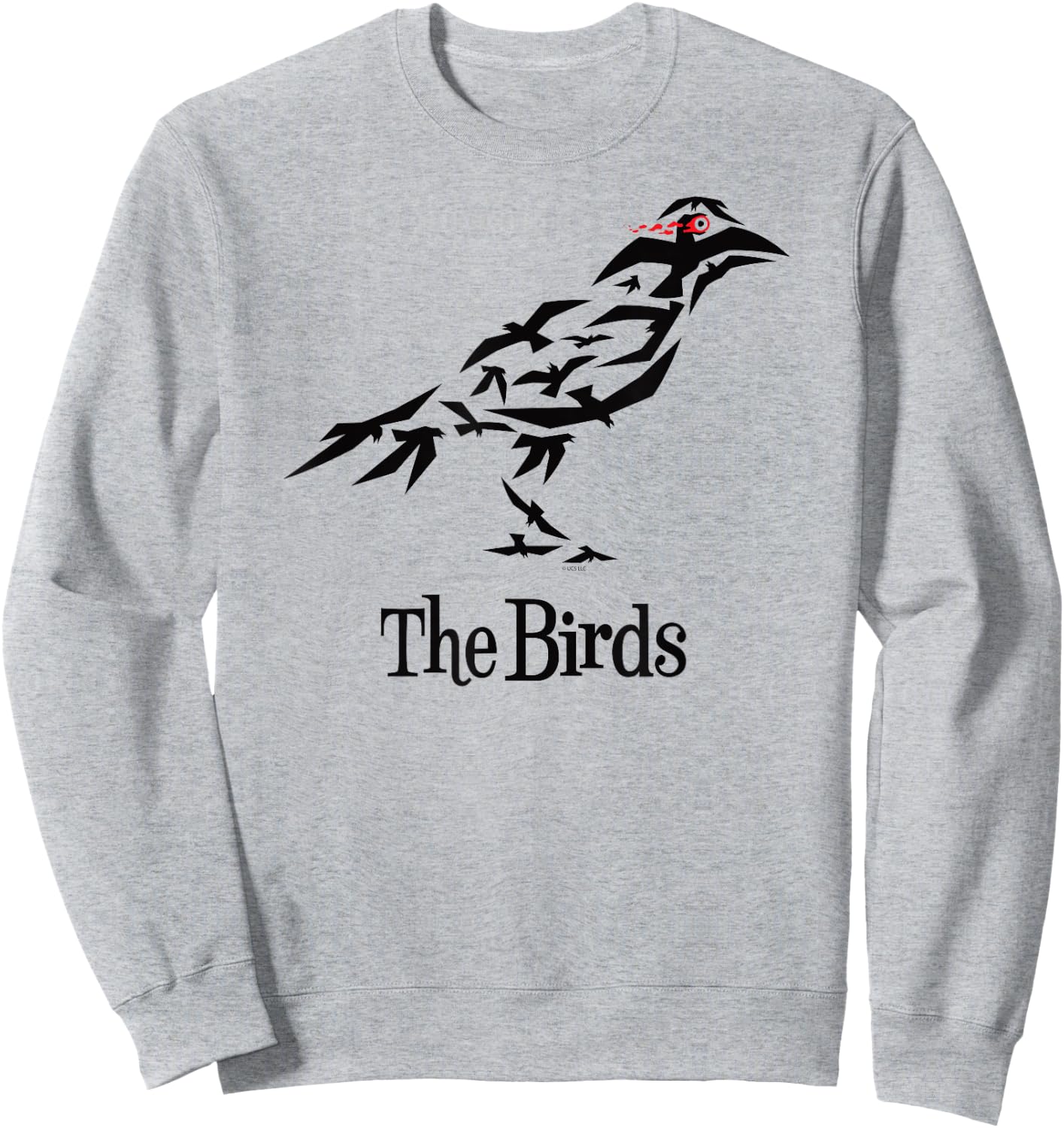 The Birds Alfred Hitchcock Raven Sweatshirt - Sweatshirt | Ash