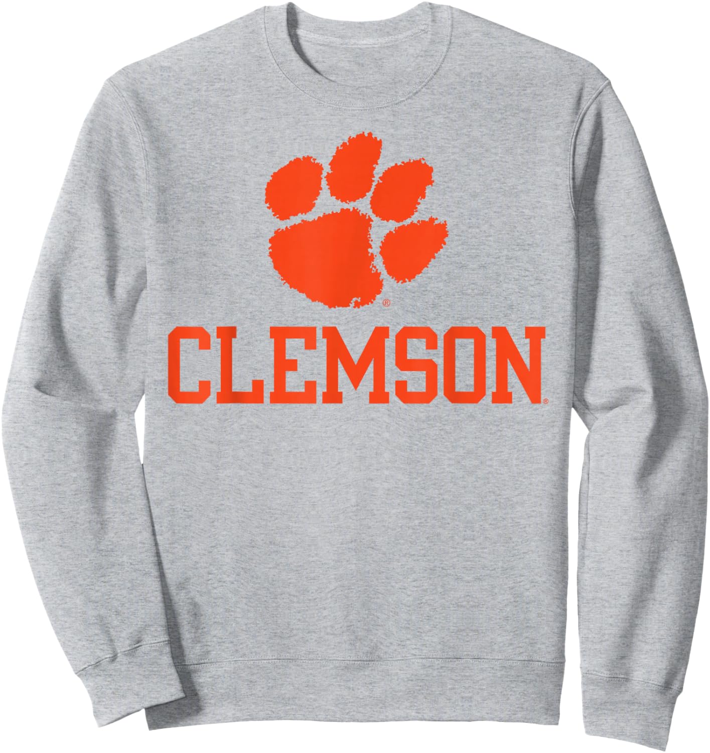 Clemson Tigers Sportsmanship Officially Licensed Sweatshirt - Sweatshirt | Ash
