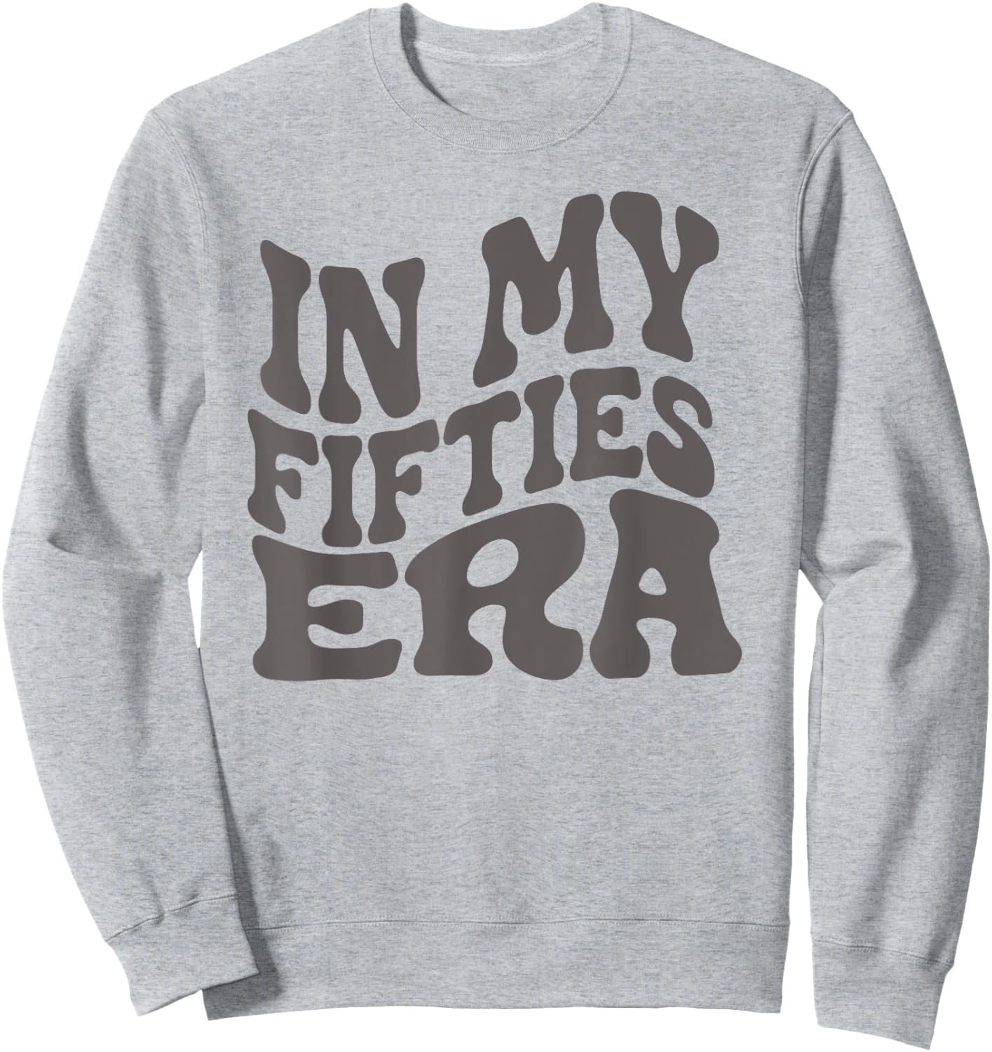 In My Fifties Era Women's Retro Outfit Cute Top Sweatshirt - Sweatshirt | Ash