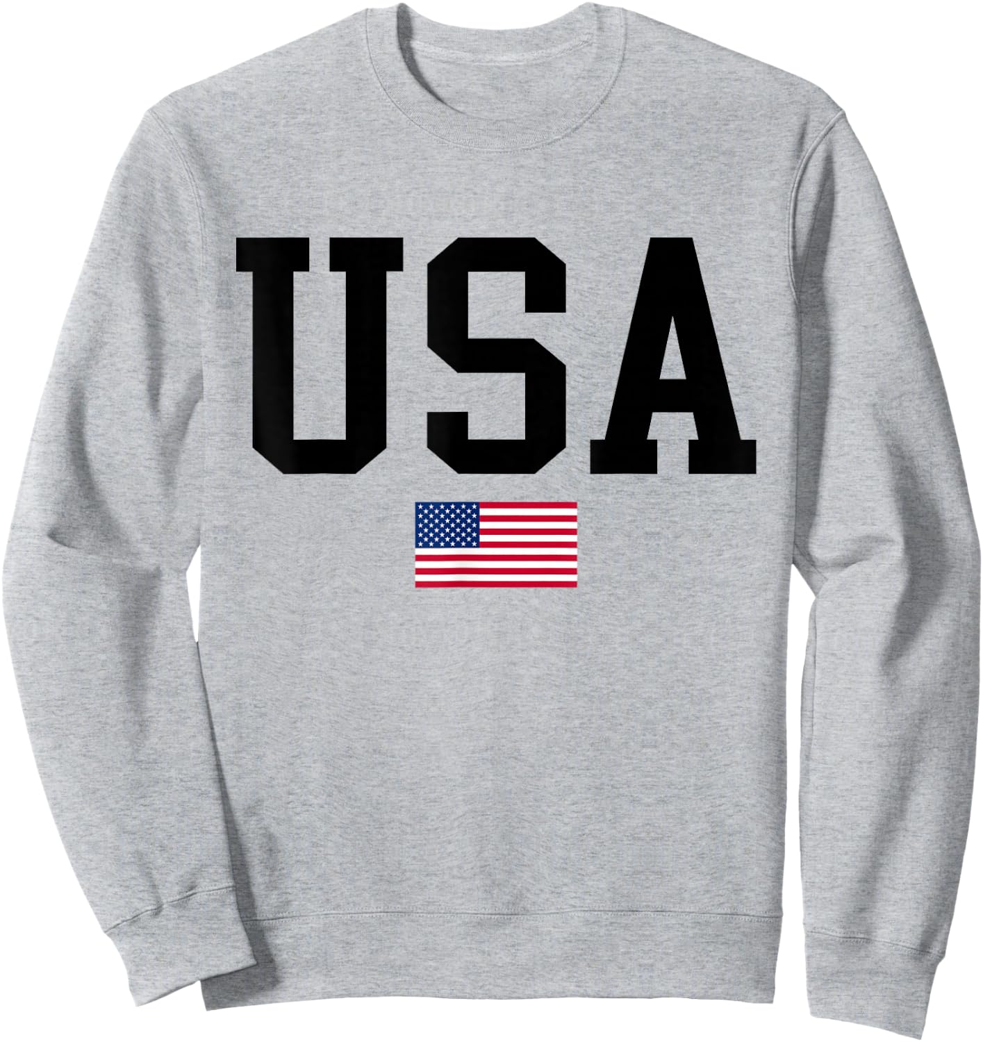 American Flag Independence Day, USA Women Men Kids Sweatshirt - Sweatshirt | Ash