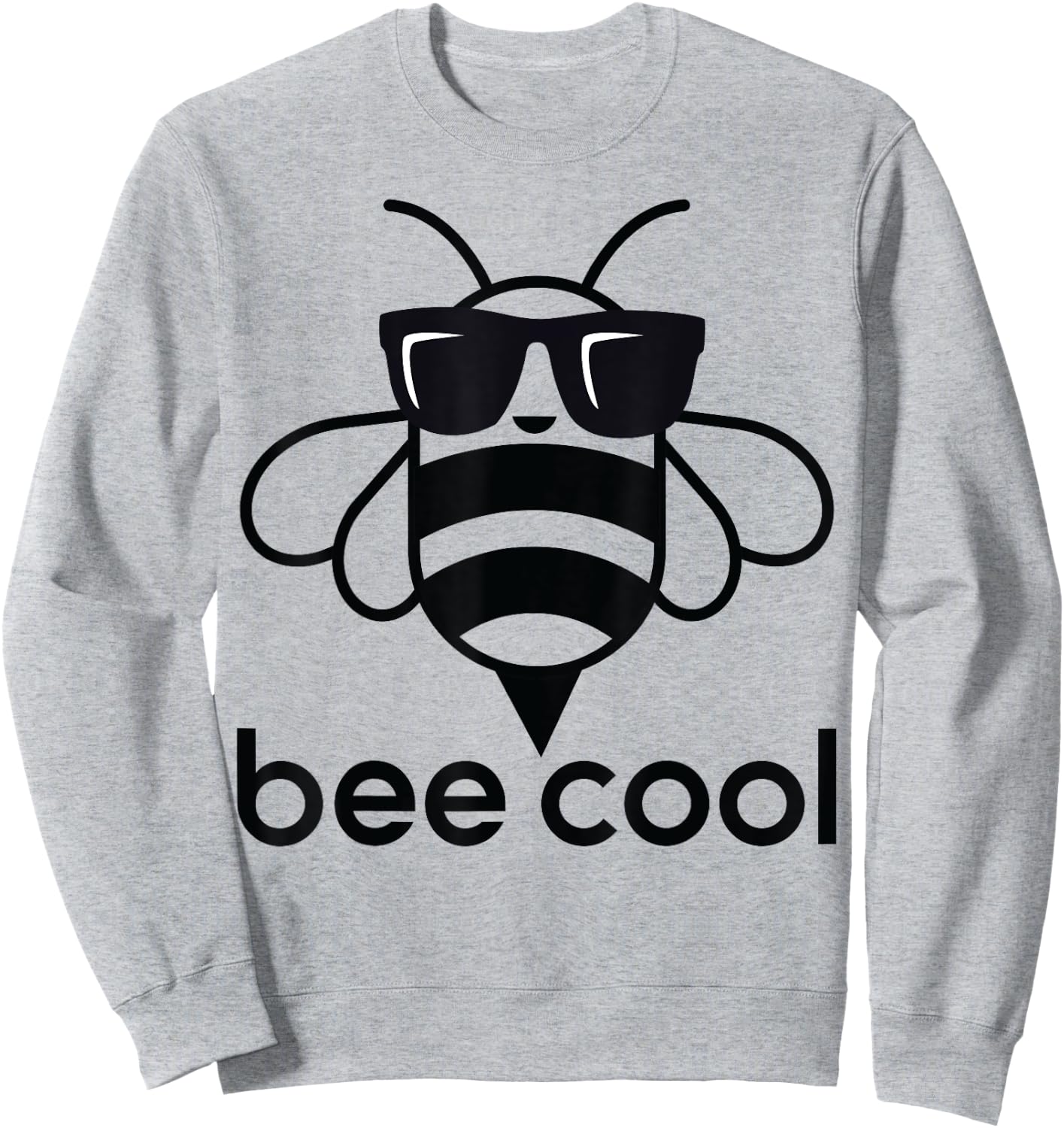 Boy Bee-Shirt Bumble Bee Cool Toddler Kids Cute BumbleBee Sweatshirt - Sweatshirt | Ash