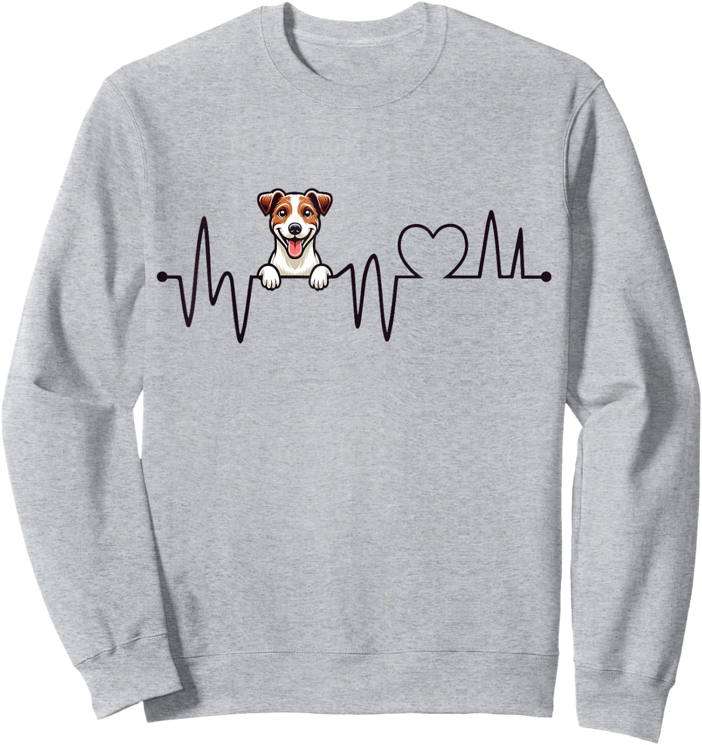 Jack Russell Terrier Lover Women Kids Sweatshirt - Sweatshirt | Ash