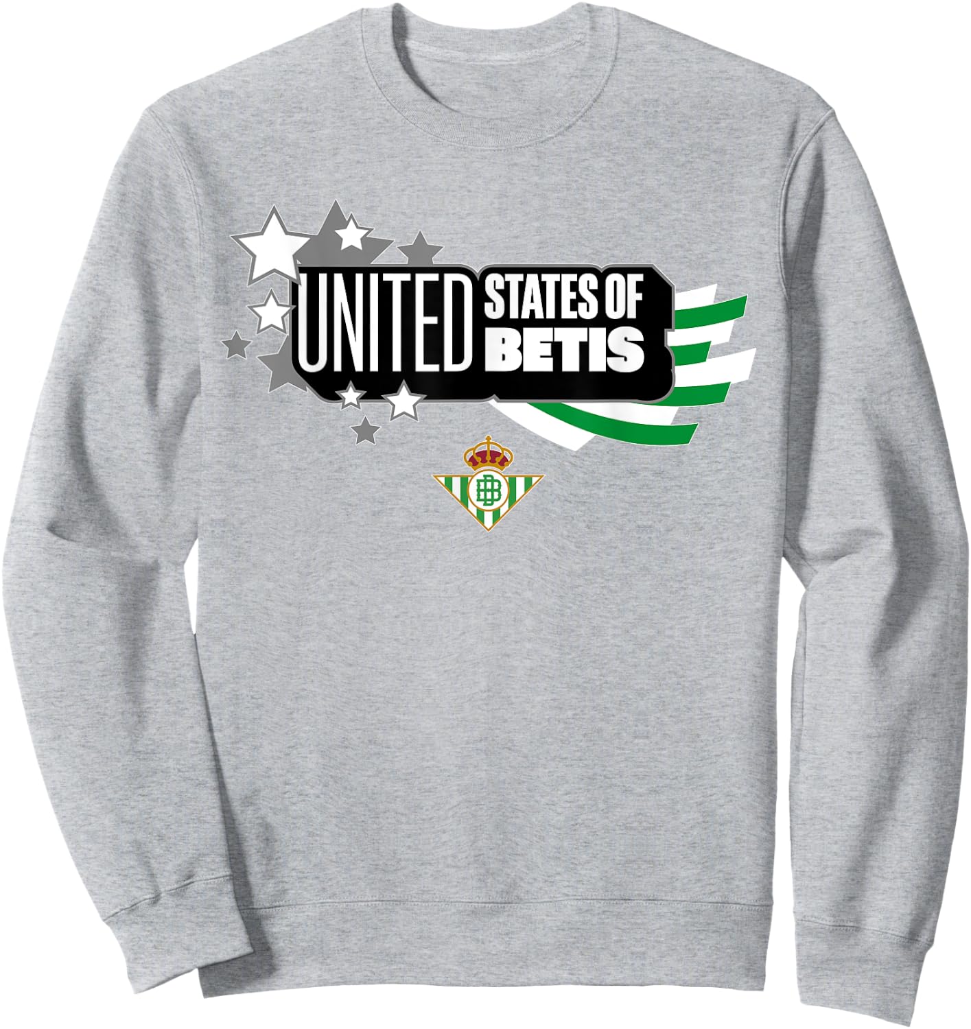 Real Betis sports exclusive collection. Sweatshirt - Sweatshirt | Ash