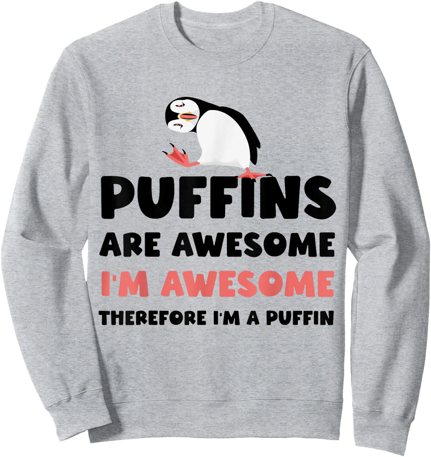 Puffin Shirt Seabird Iceland Sea Bird Puffins Sweatshirt - Sweatshirt | Ash