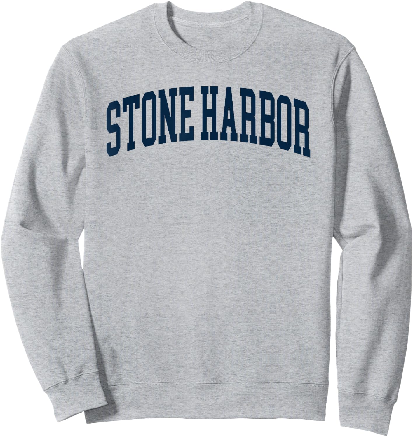 Stone Harbor New Jersey Retro Preppy Throwback Sweatshirt - Sweatshirt | Ash