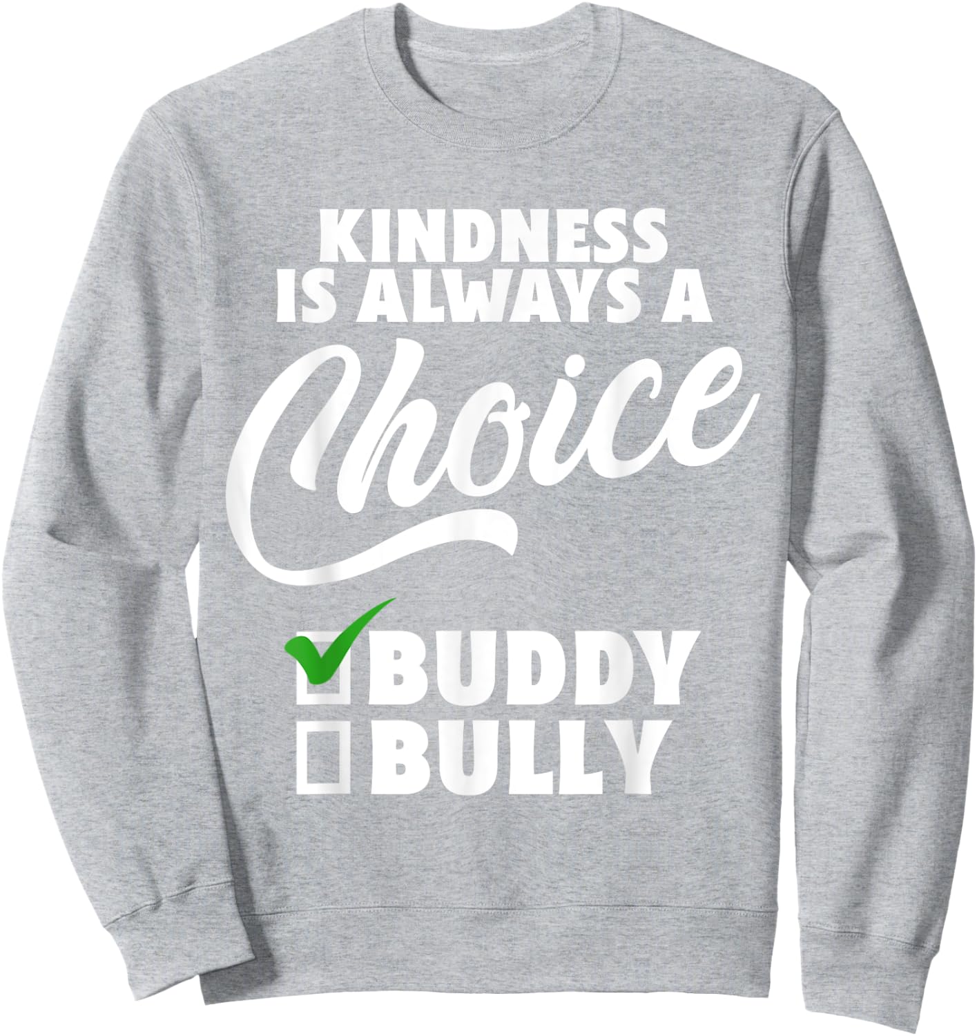 Cool Unity Day For Teachers School Kindness Orange Day Men Women Kids Sweatshirt - Sweatshirt | Ash