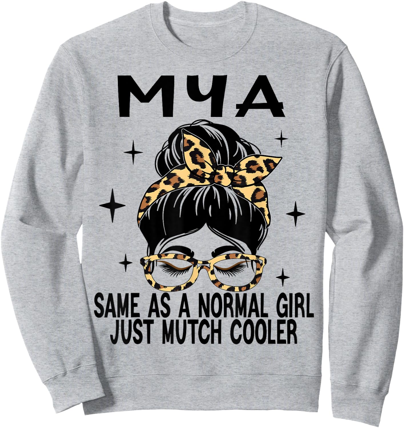 MYA Costume Cute Definition Personalized Name MYA Sweatshirt - Sweatshirt | Ash