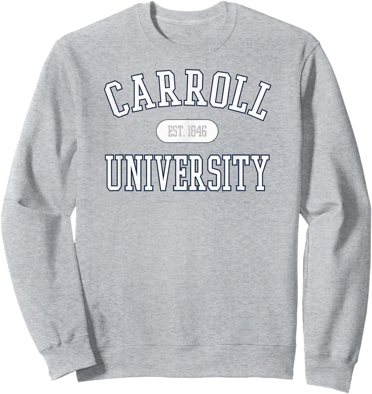 Carroll Pioneers Varsity Orange Officially Licensed Sweatshirt - Sweatshirt | Ash