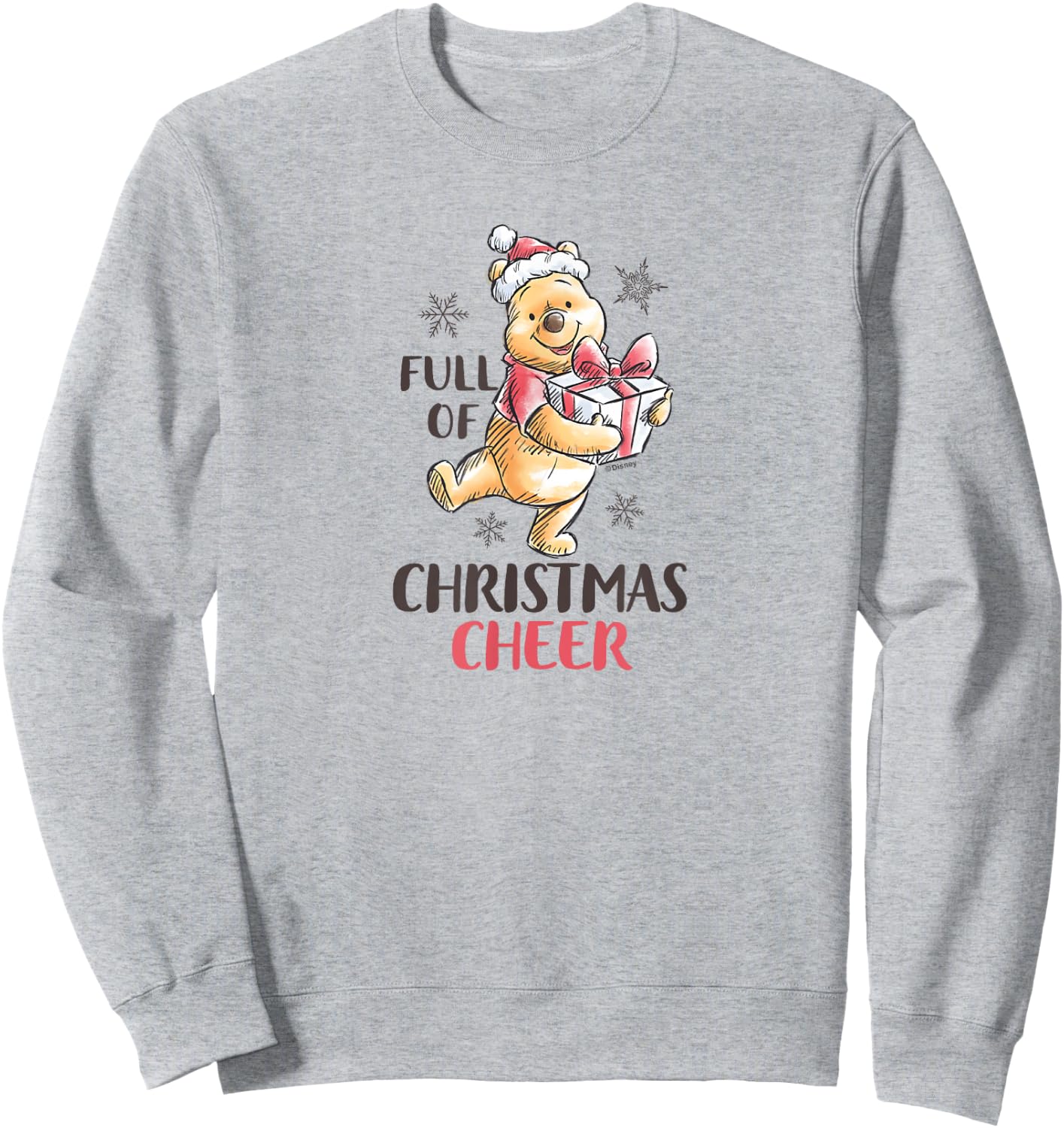 Winnie the Pooh - Full of Christmas Spirit Sweatshirt - Sweatshirt | Ash