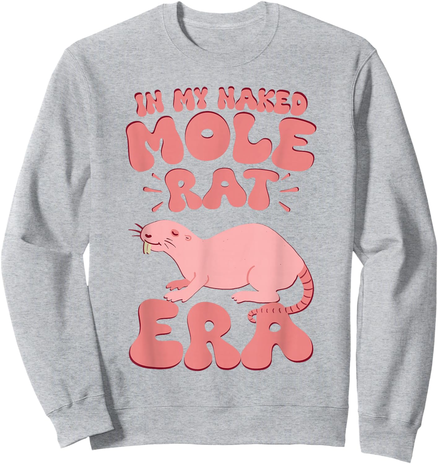 Naked Mole Rat Enthusiast Sweatshirt - Sweatshirt | Ash