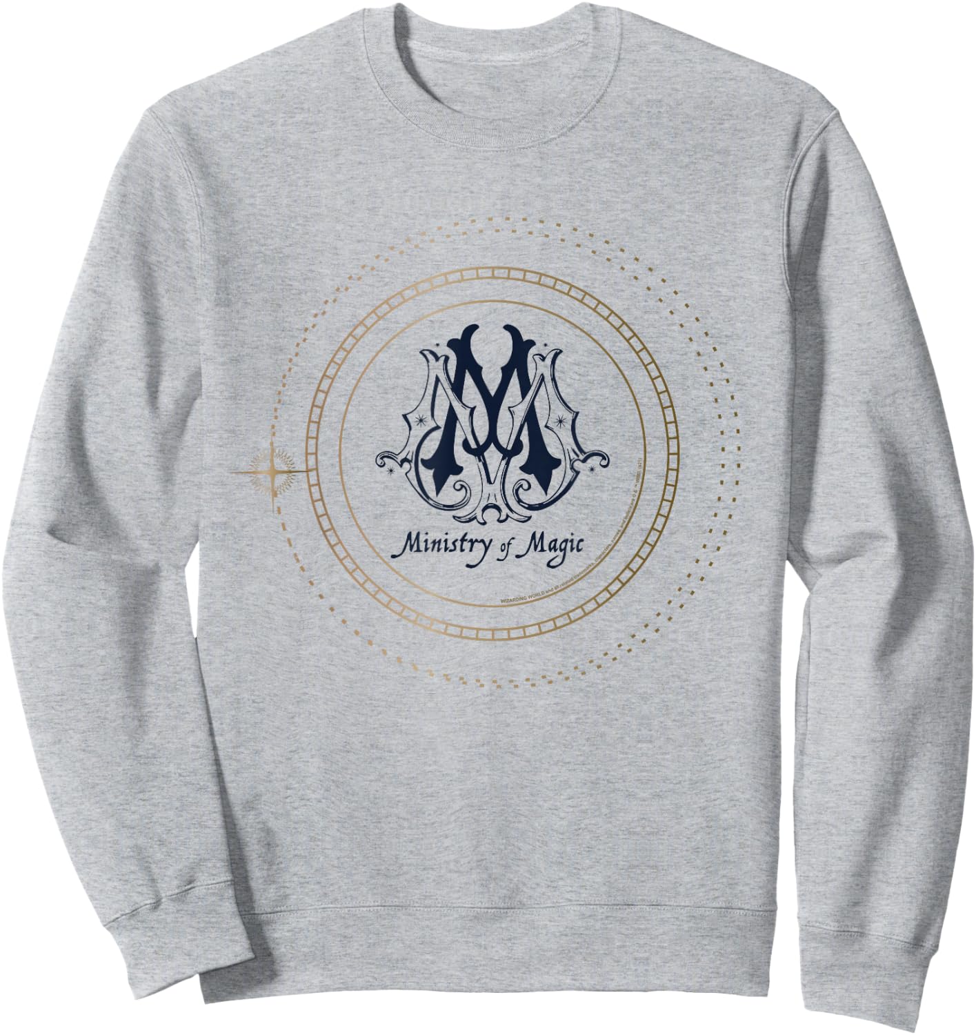 Harry Potter Ministry of Magic Emblem Sweatshirt - Sweatshirt | Ash