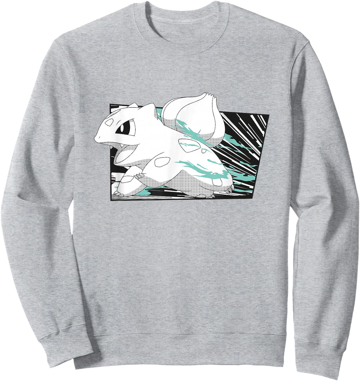 Pokémon Bulbasaur Running Through Happily Vintage Sweatshirt - Sweatshirt | Ash