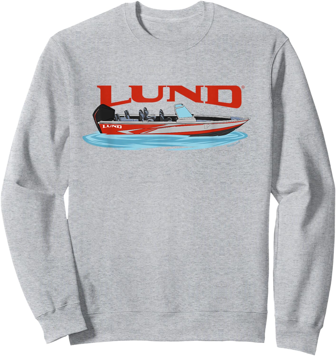 Lund Red Boat Sweatshirt - Sweatshirt | Ash