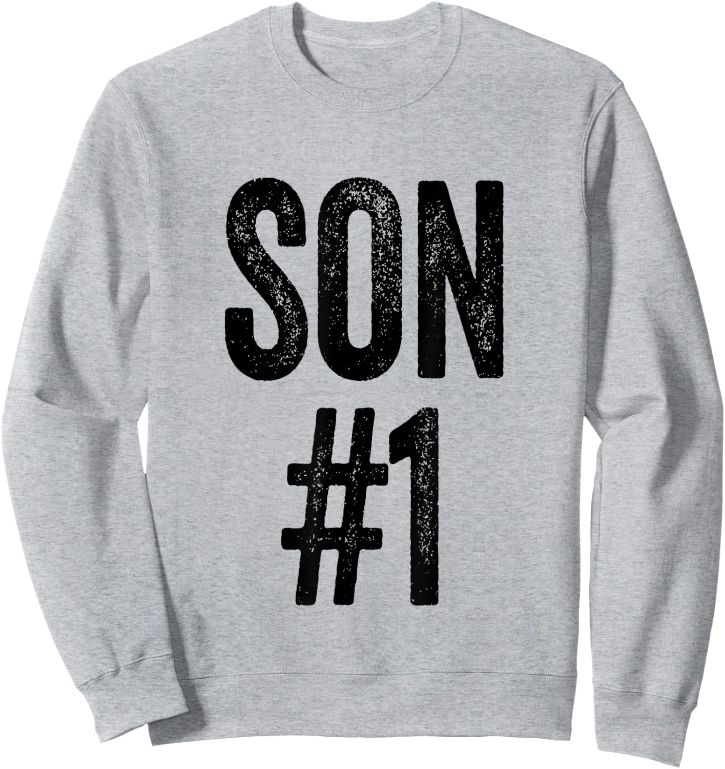 Number 1 Son Sweatshirt - Sweatshirt | Ash
