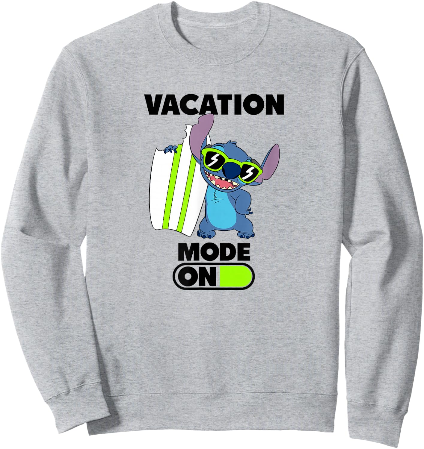 Lilo & Stitch - Vacation Mode Sweatshirt - Sweatshirt | Ash